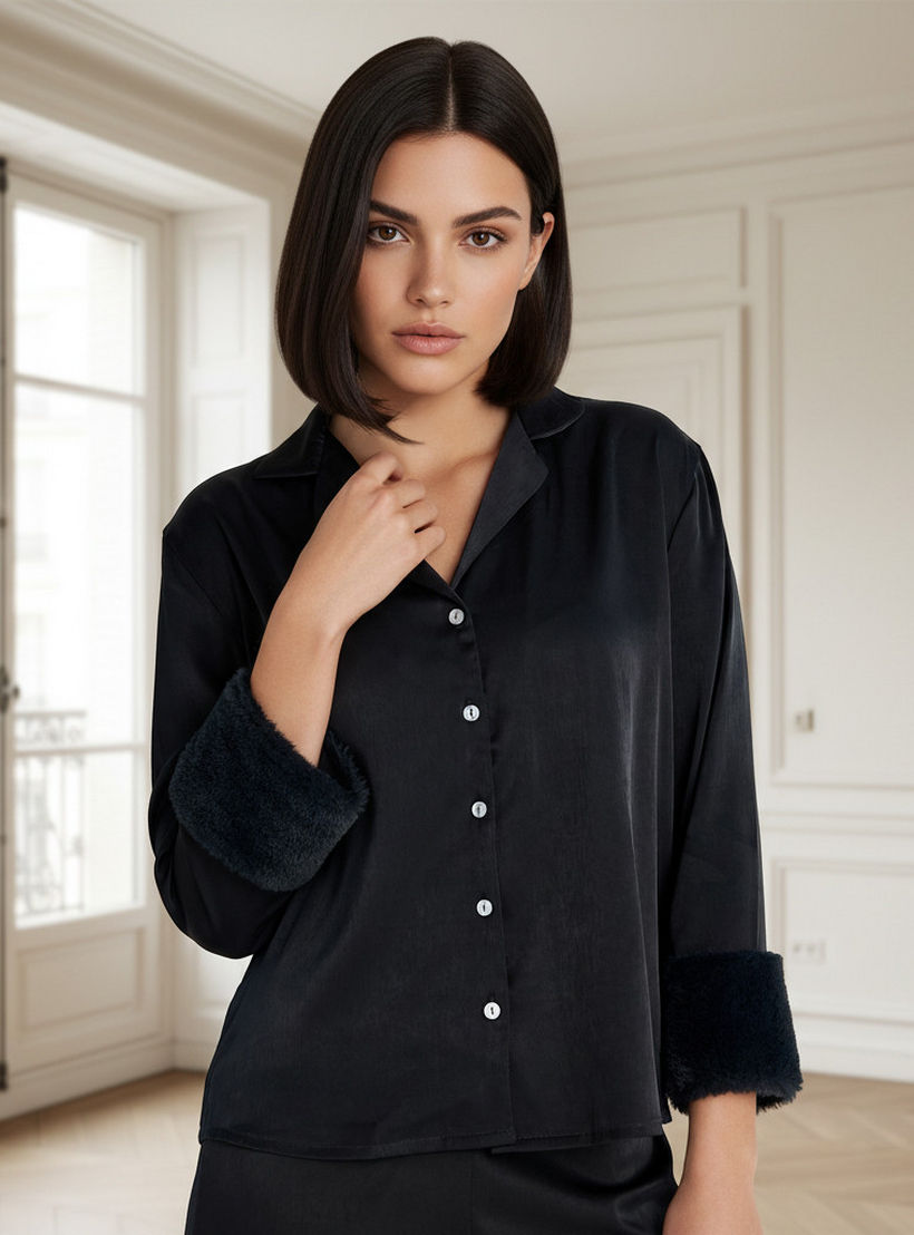 طقم بيجاما بنطلون وقميص-women-clothing-nightwear-pyjamas-longsets-image-2