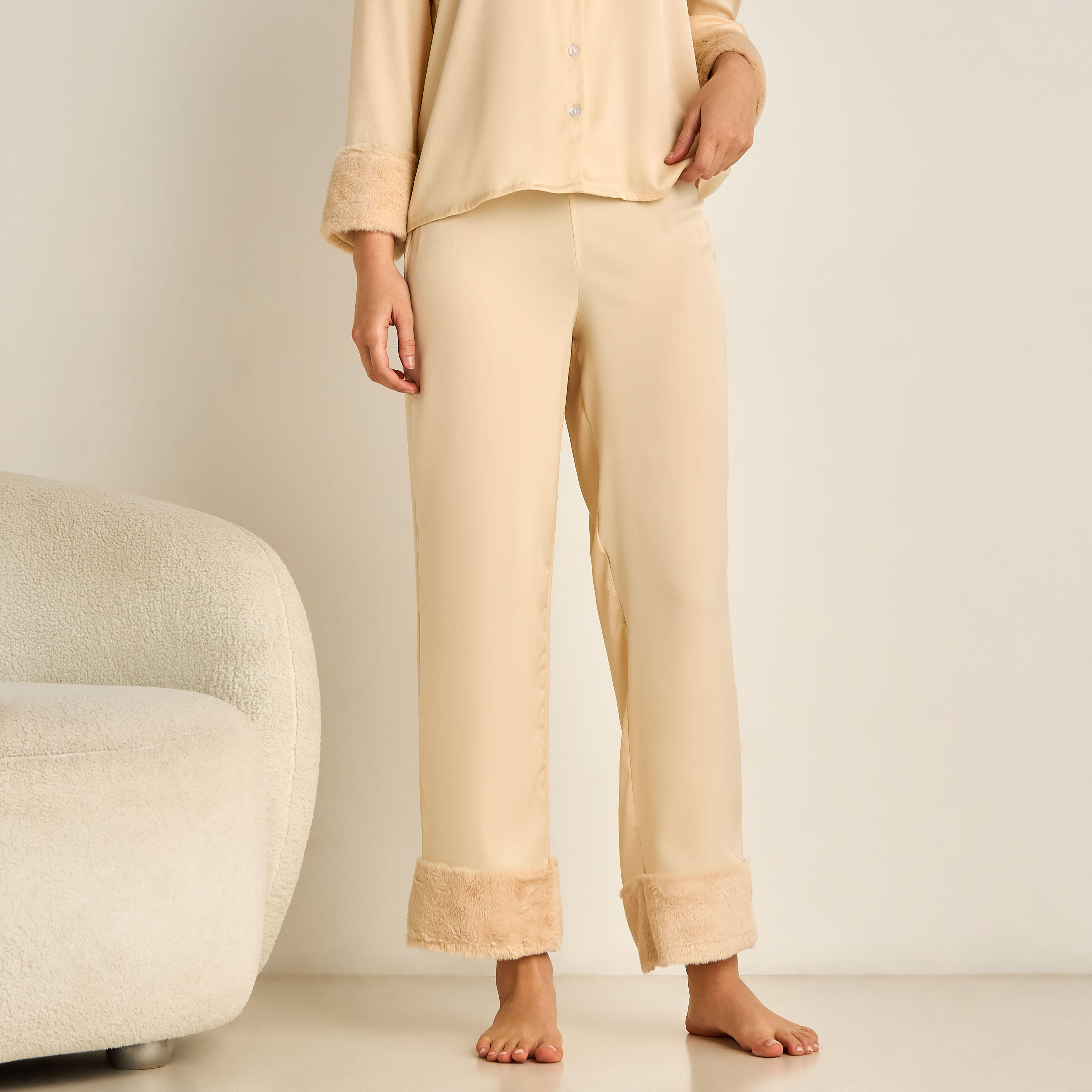 طقم بيجاما بنطلون وقميص-women-clothing-nightwear-pyjamas-longsets-image-5