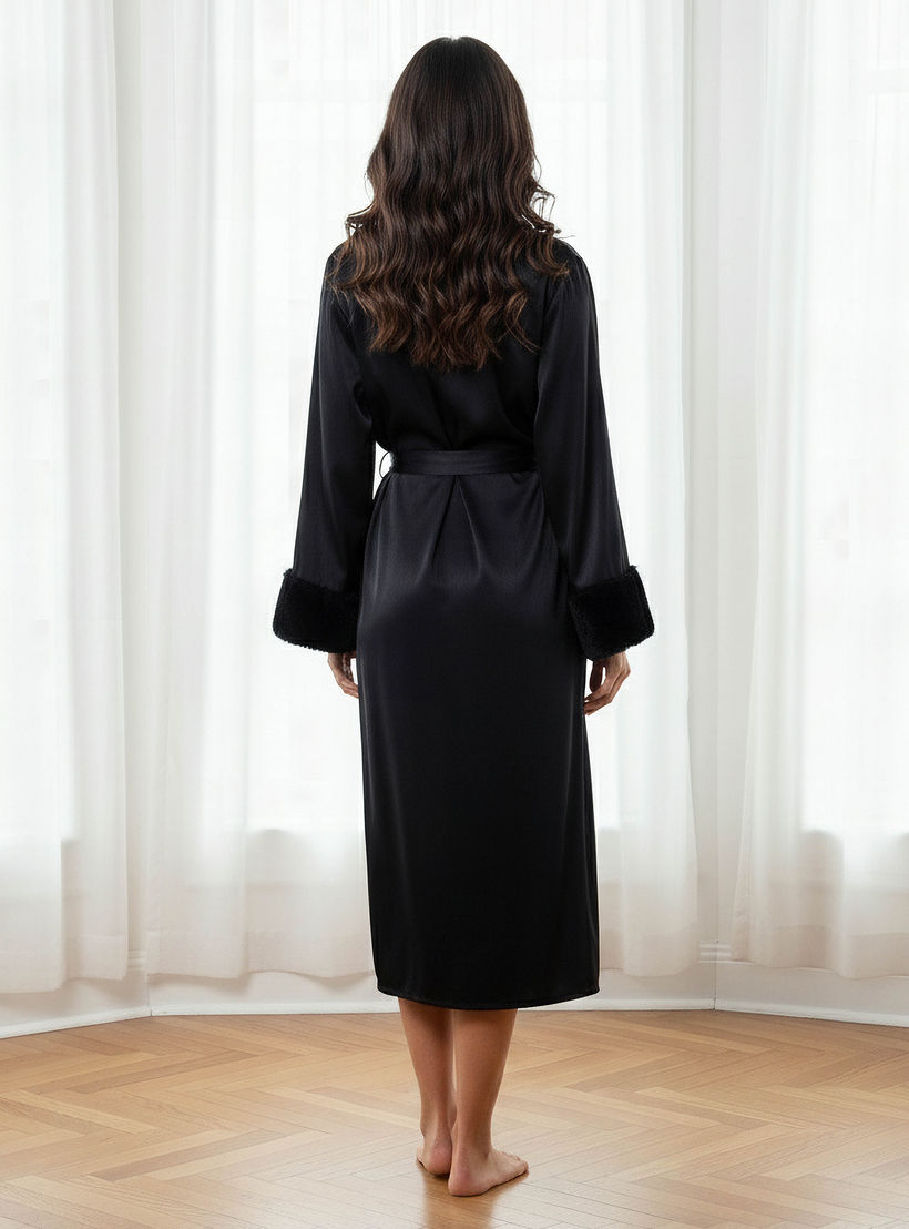 Robe Midi Length with Belt-women-clothing-nightwear-robes-image-3