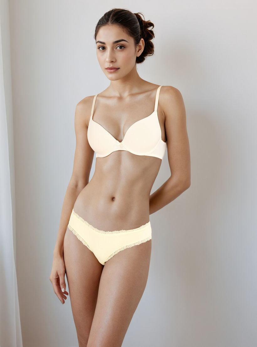 Bikini Briefs with Lace Trim-women-clothing-lingerie-panties-image-4