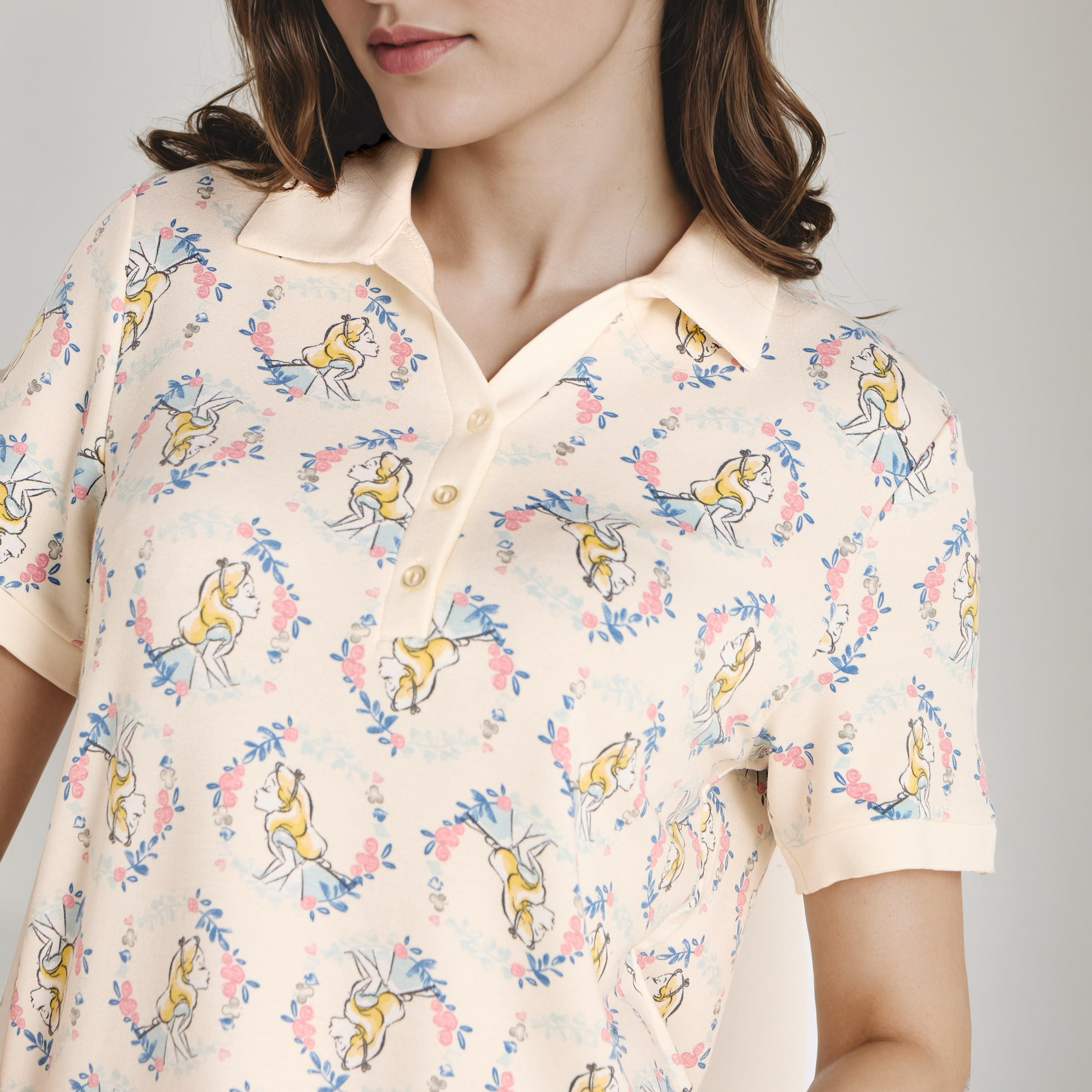 فستان نوم بياقة عادية-women-clothing-nightwear-nighties-image-1