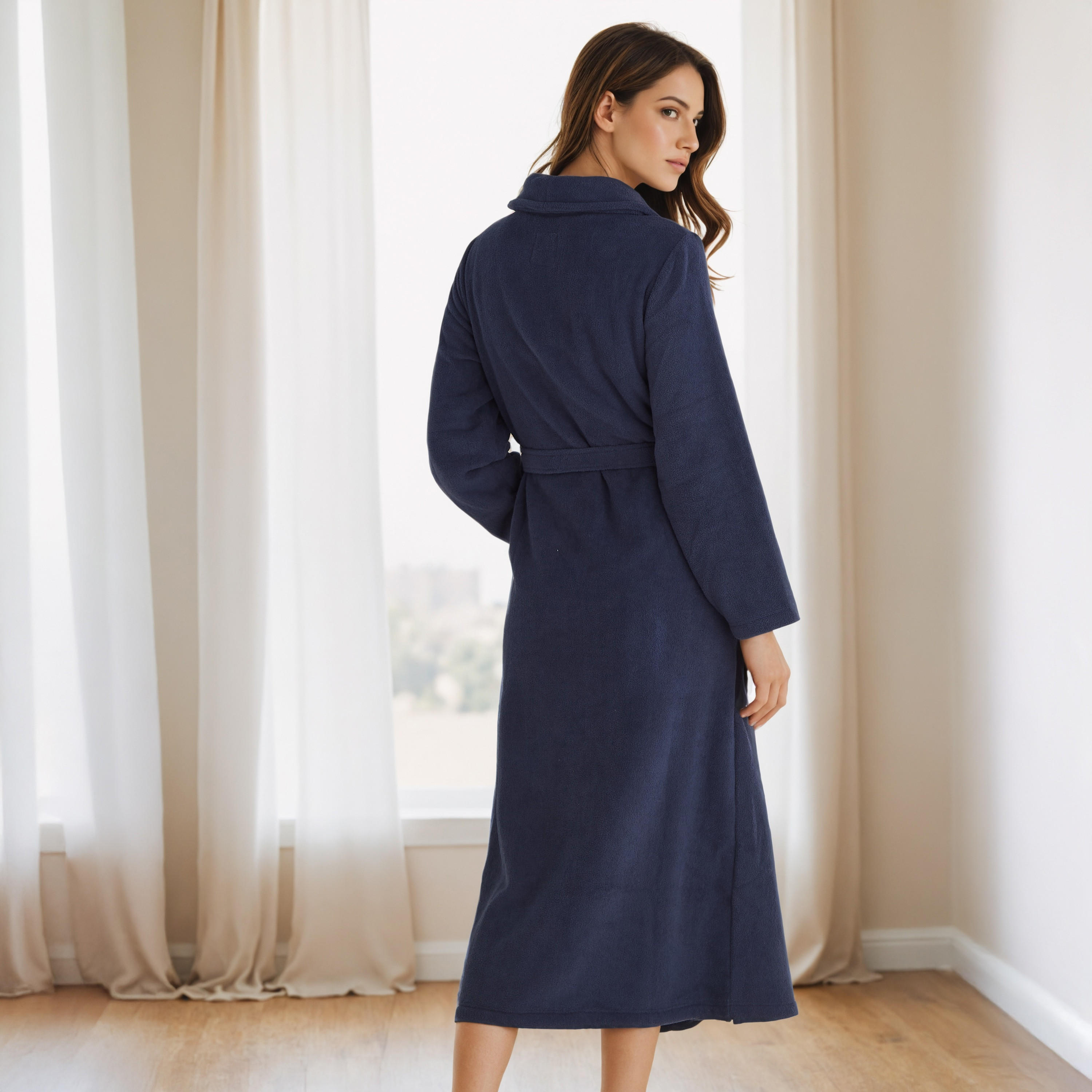 روب نوم مخمل بجيوب-women-clothing-nightwear-robes-image-2