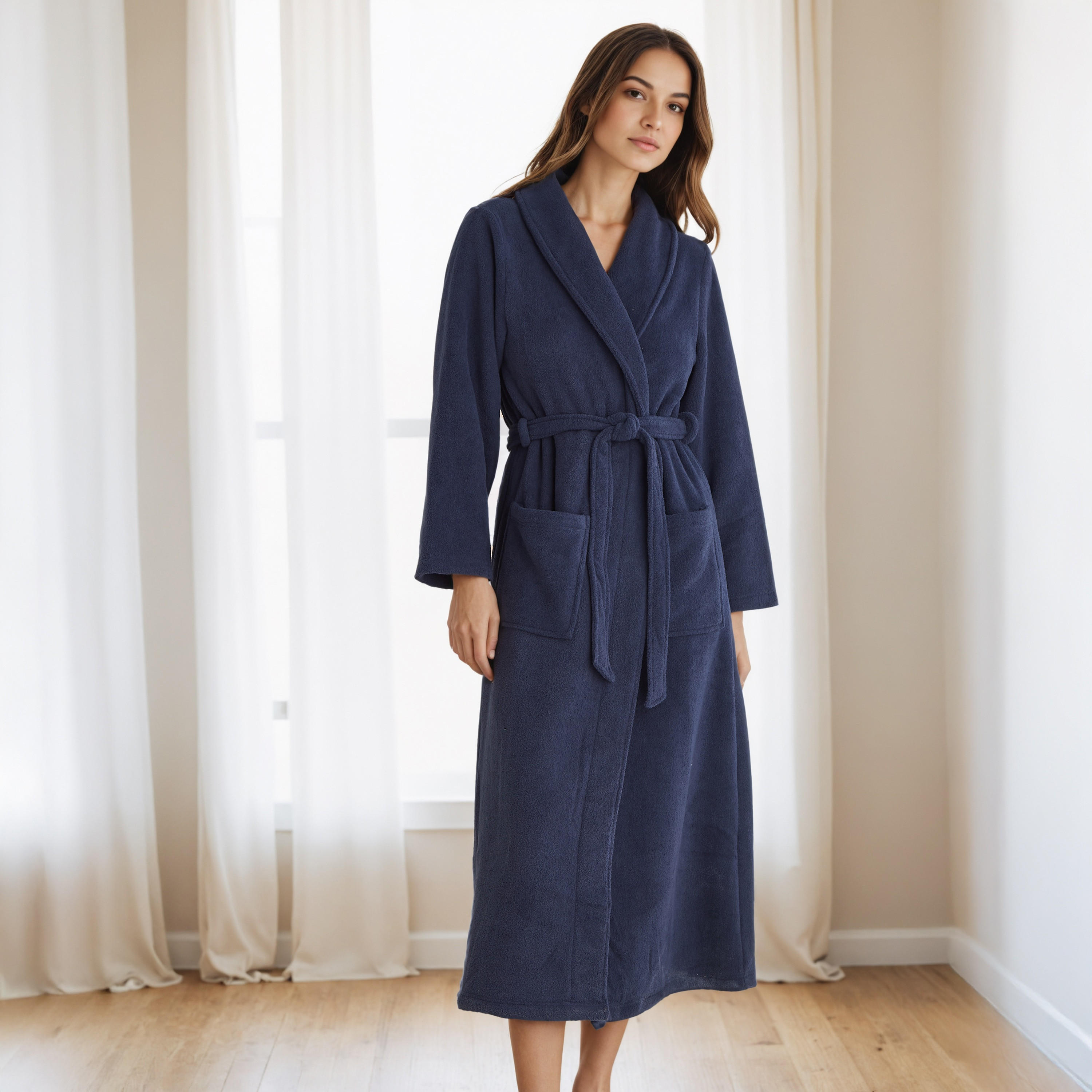 Plush Night Robe with Pockets-women-clothing-nightwear-robes-image-5