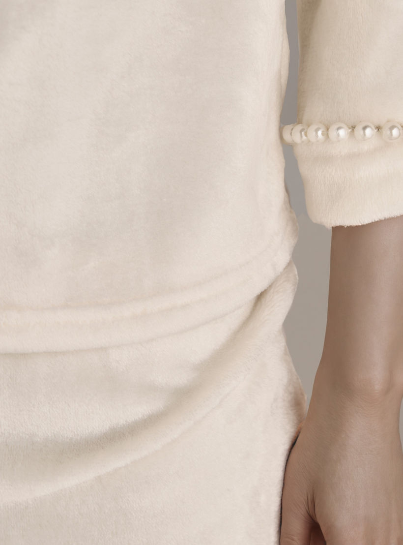 طقم بيجاما بارز الملمس-women-clothing-nightwear-pyjamas-longsets-image-6