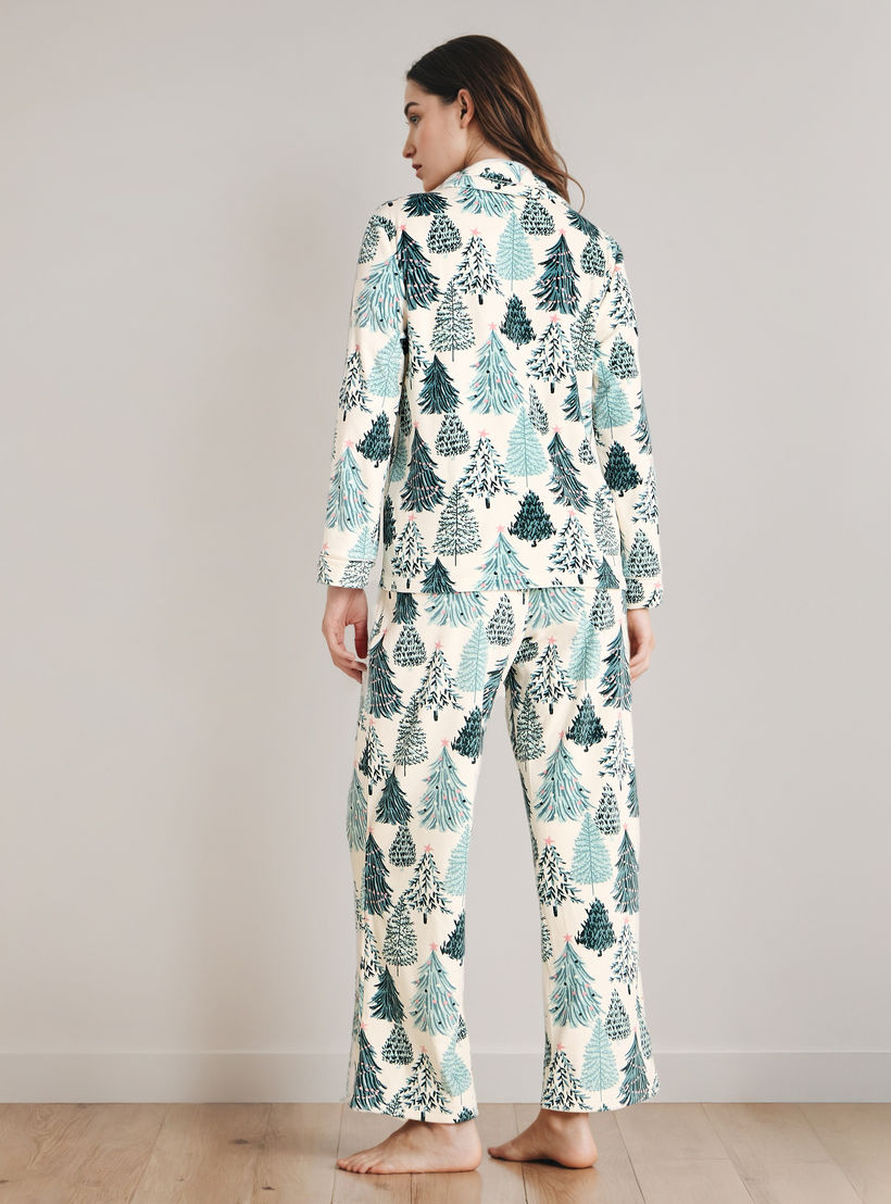 طقم بيجاما بطبعات-women-clothing-nightwear-pyjamas-longsets-image-4