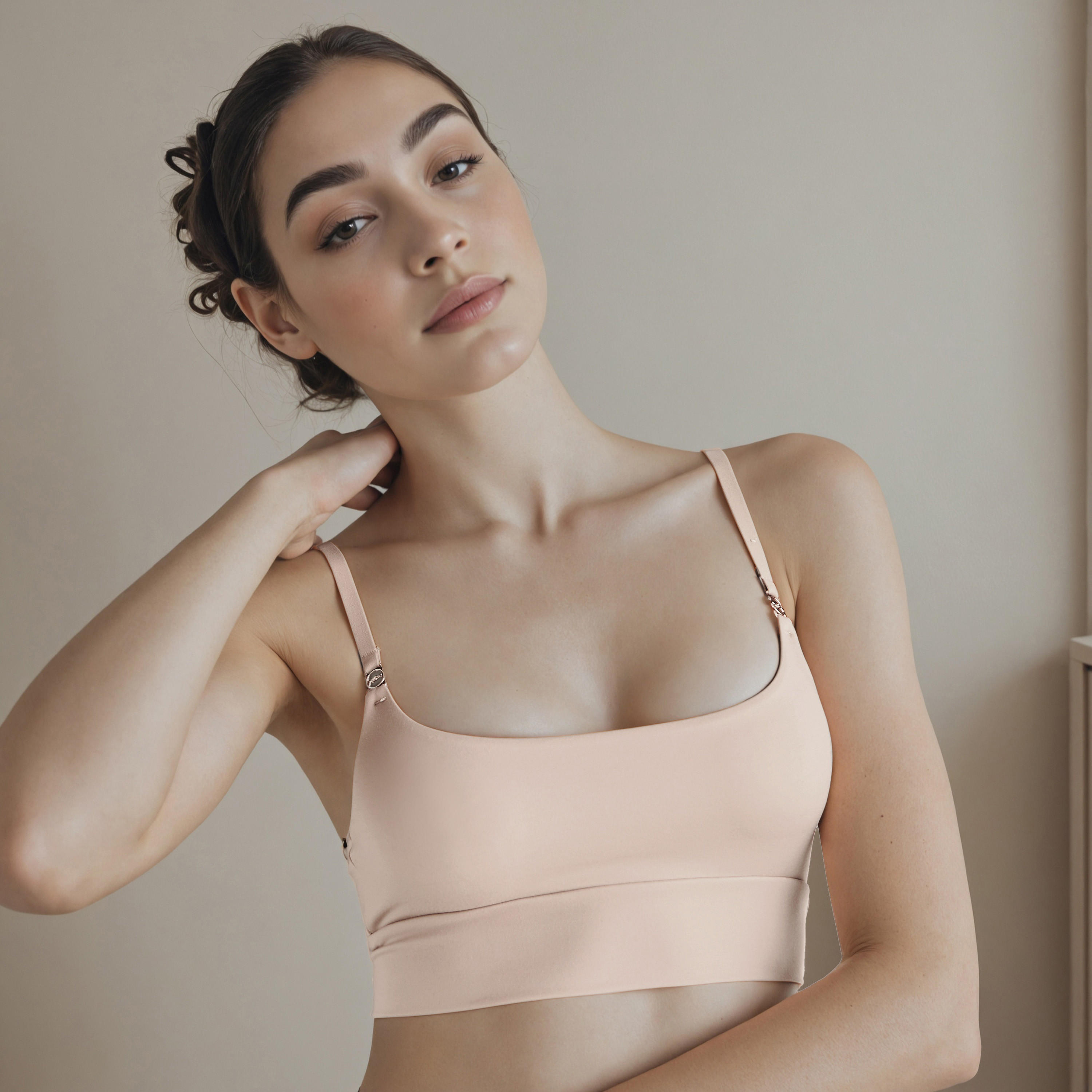 T-shirt Bra with Adjustable Strap-women-clothing-lingerie-bras-image-1