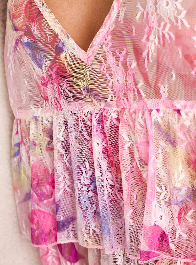 طقم بيجاما شورت وبلوزة كامي-women-clothing-nightwear-pyjamas-shortsets-image-1