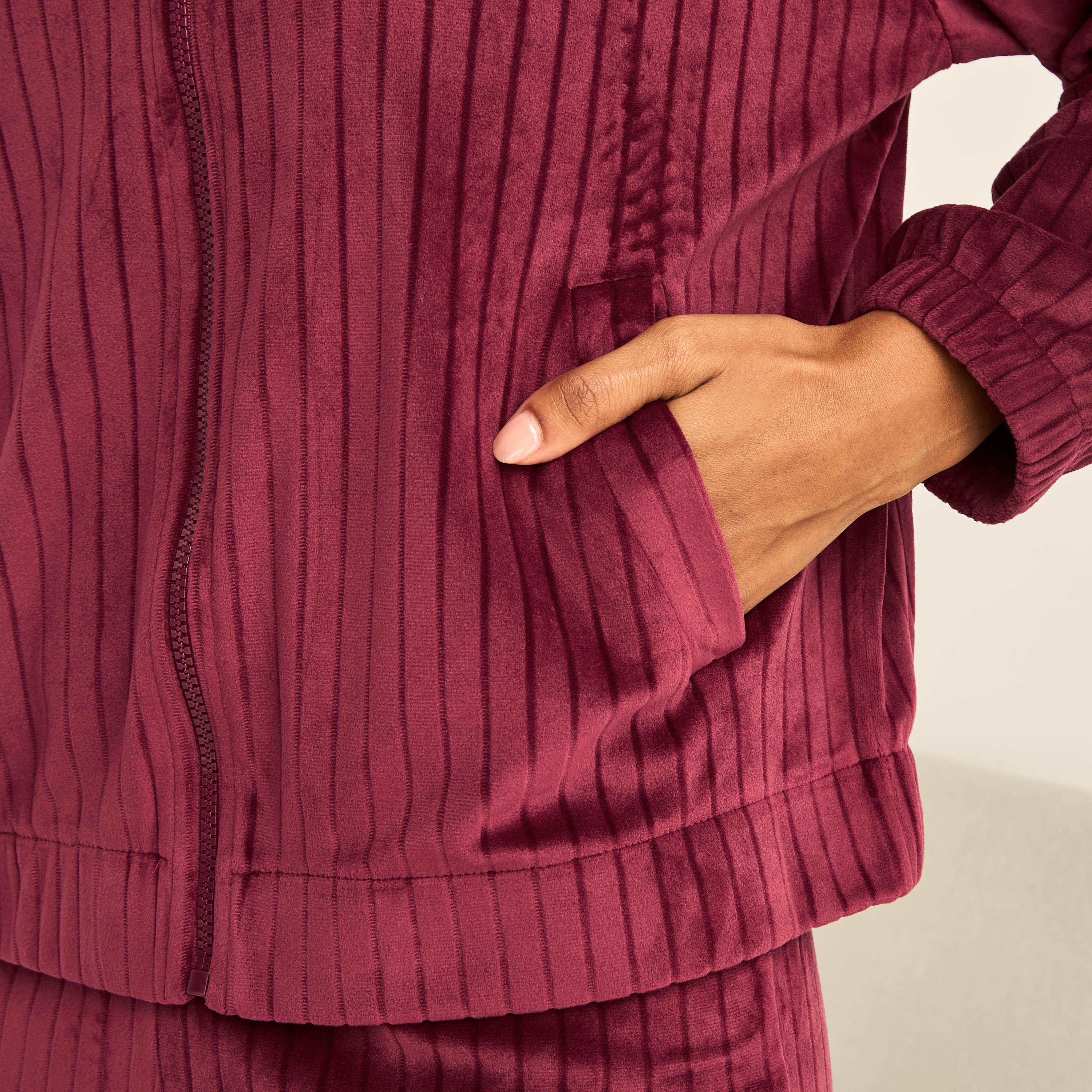 Pyjama Set Collared Shirt & Trousers-women-clothing-nightwear-pyjamas-longsets-image-5