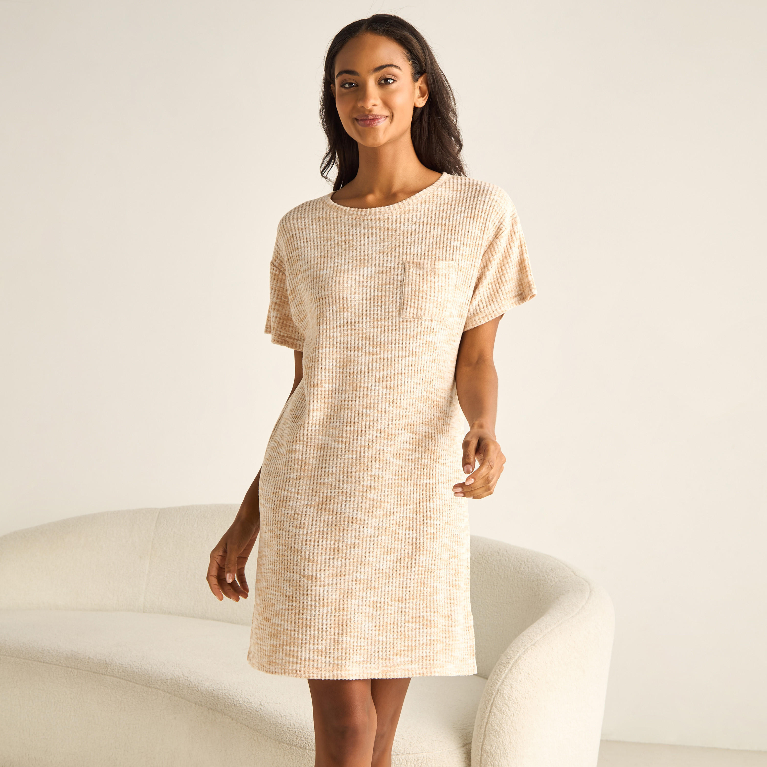 Nighty with Round Neck - Set of 2-women-clothing-nightwear-nighties-image-3