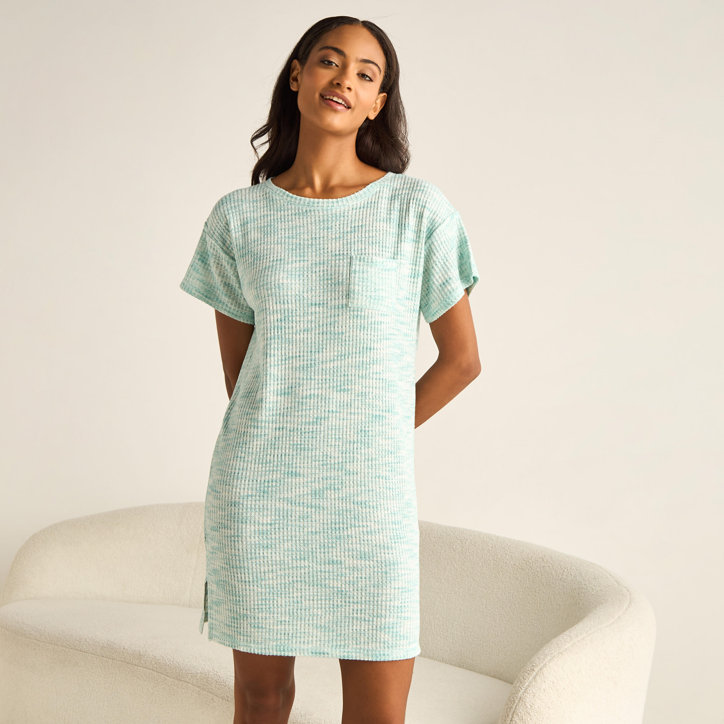 قميص نوم بياقة مستديرة - طقم من 2-women-clothing-nightwear-nighties-image-3