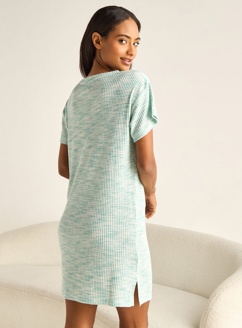 قميص نوم بياقة مستديرة - طقم من 2-women-clothing-nightwear-nighties-image-4