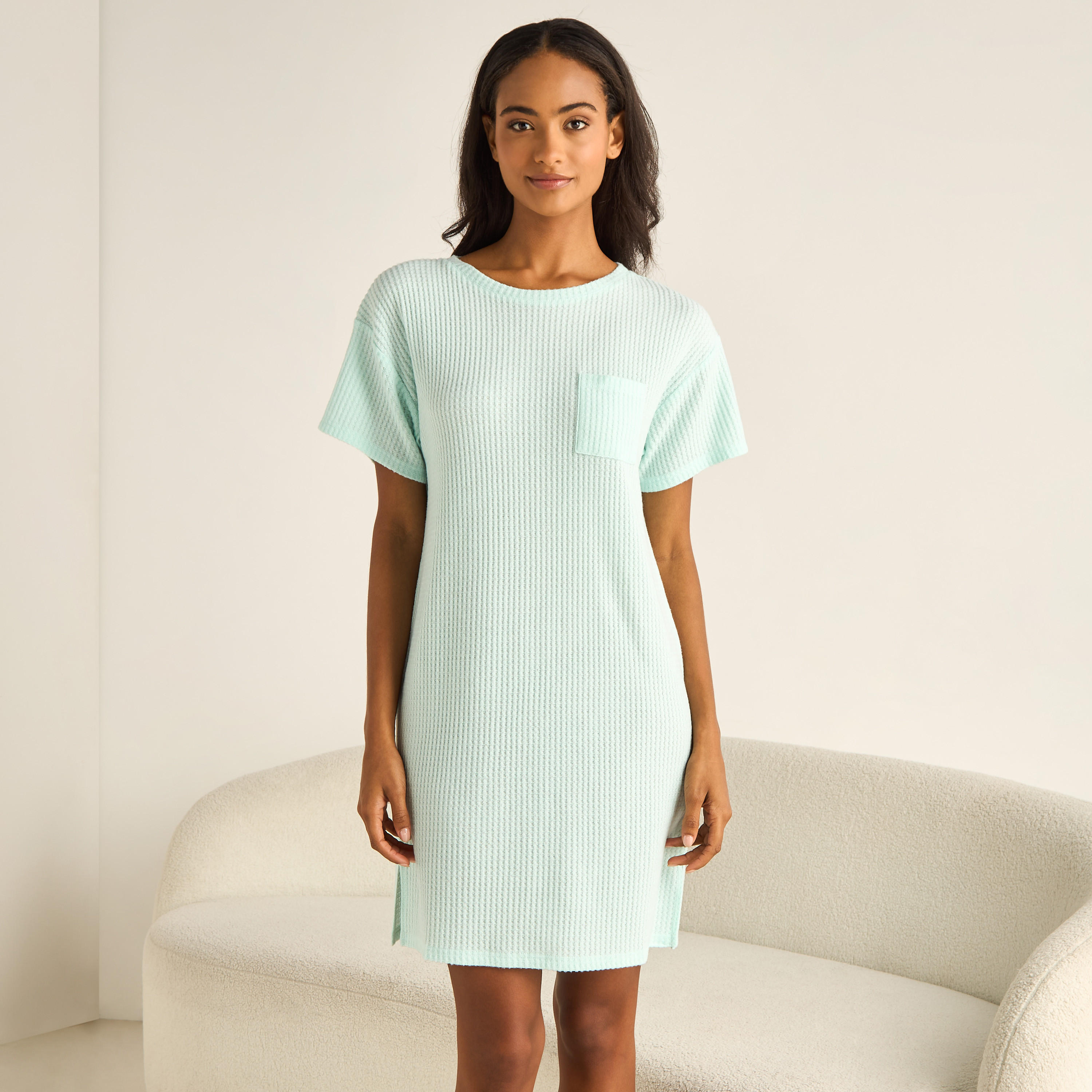 قميص نوم بياقة مستديرة - طقم من 2-women-clothing-nightwear-nighties-image-7