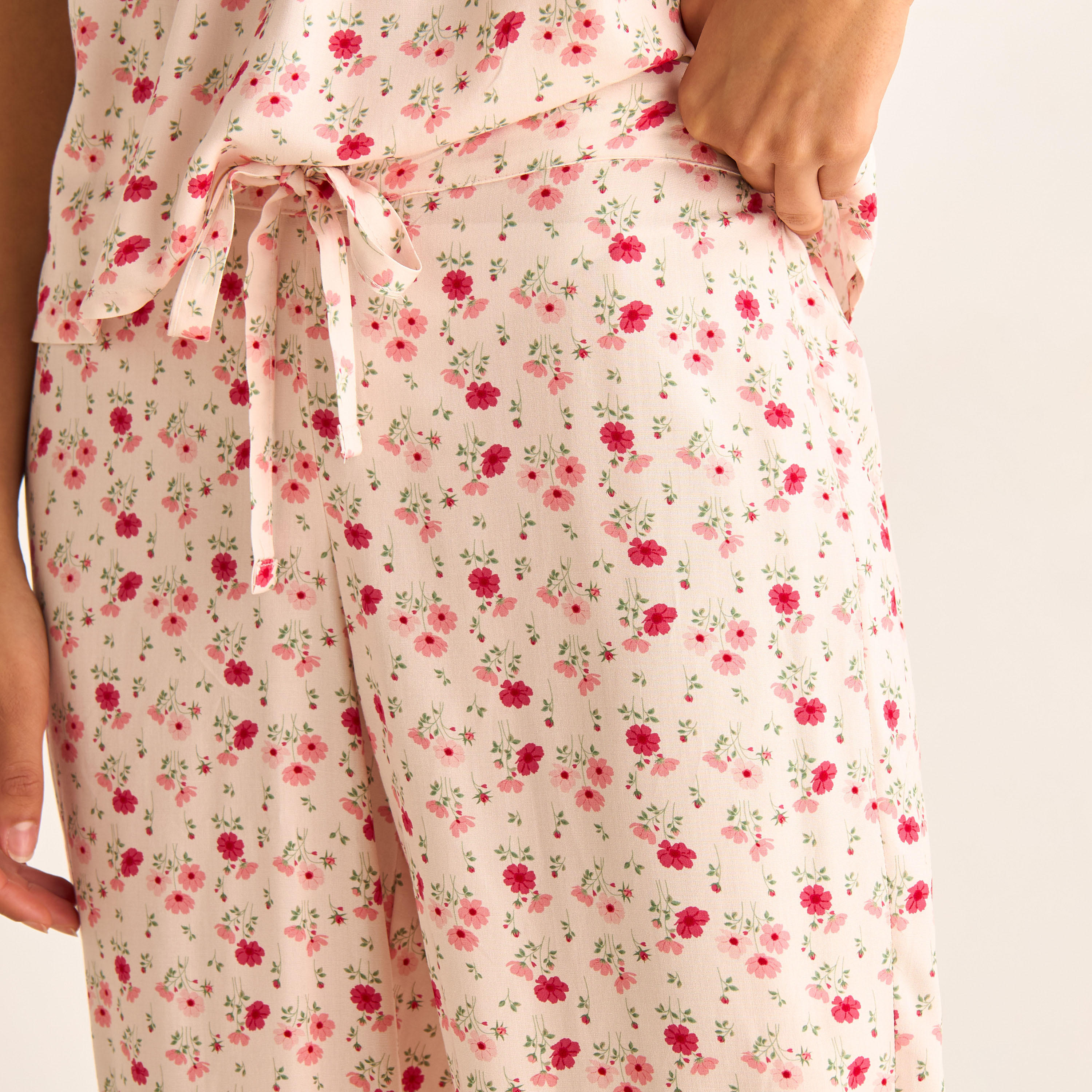 Pyjama Set Top and Trousers Rayon-women-clothing-nightwear-pyjamas-longsets-image-3