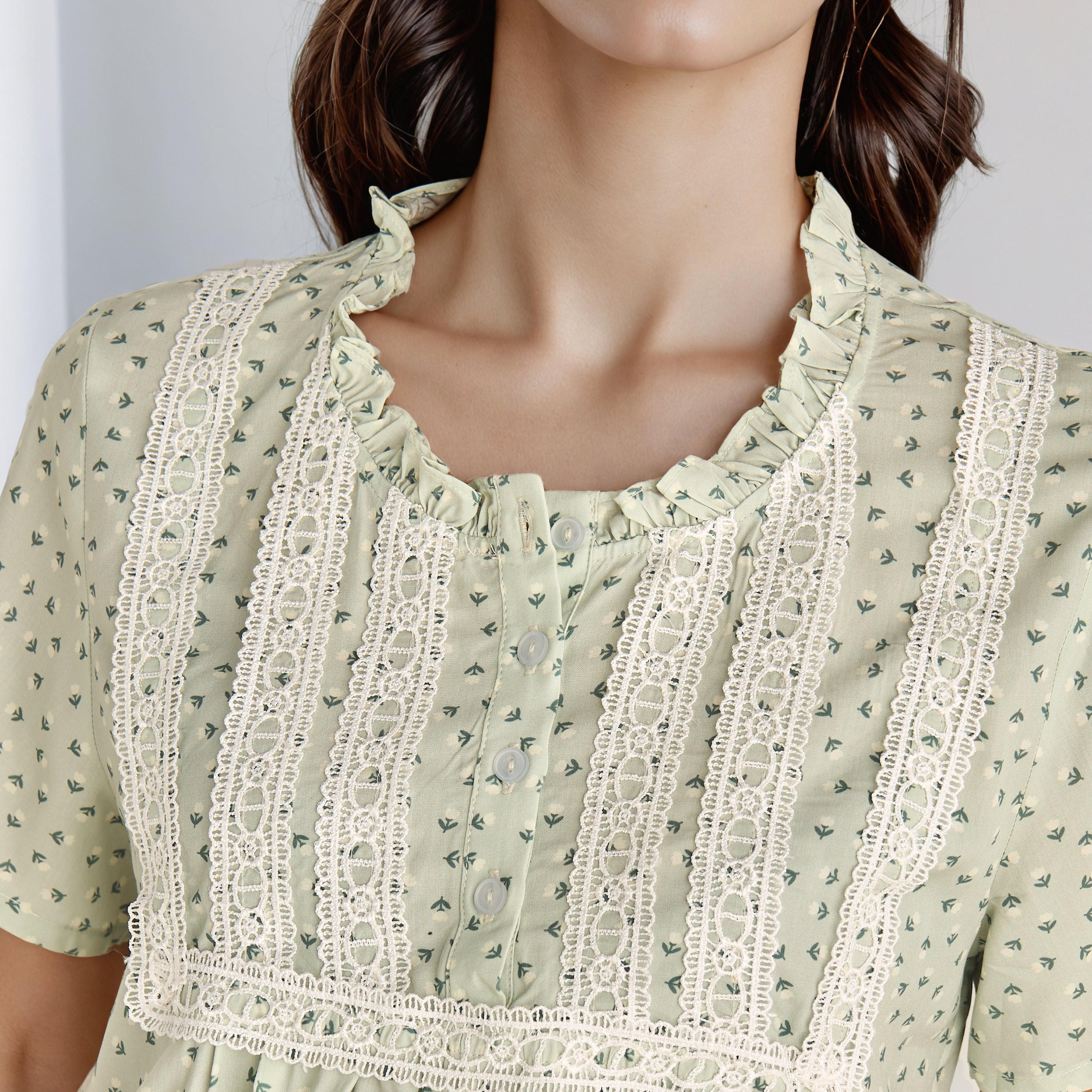 Pyjama Set Top and Trousers Rayon-women-clothing-nightwear-pyjamas-longsets-image-5
