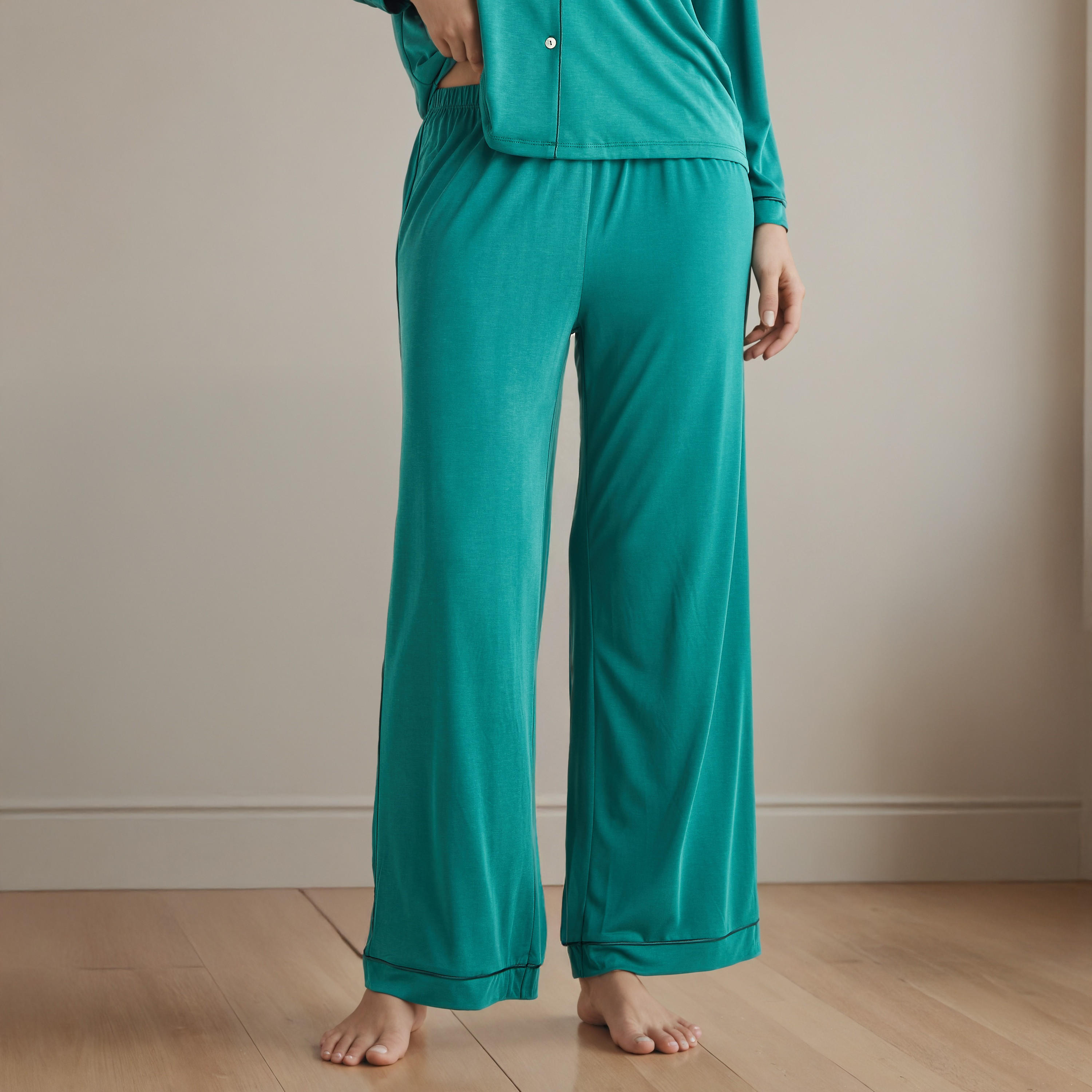 Embroidered Pyjama Set-women-clothing-nightwear-pyjamas-longsets-image-4