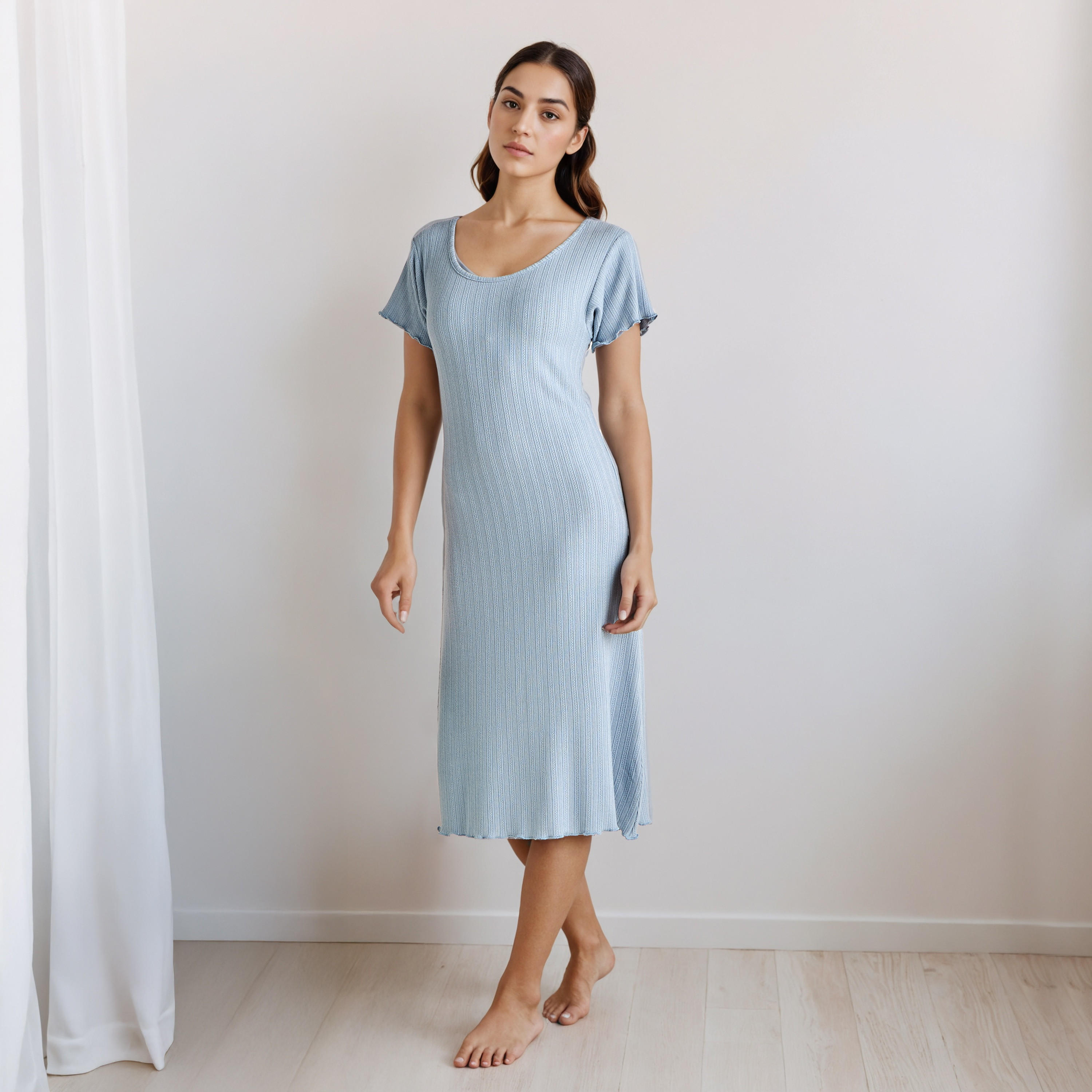Nighty Long with Scoop Neck-women-clothing-nightwear-nighties-image-1