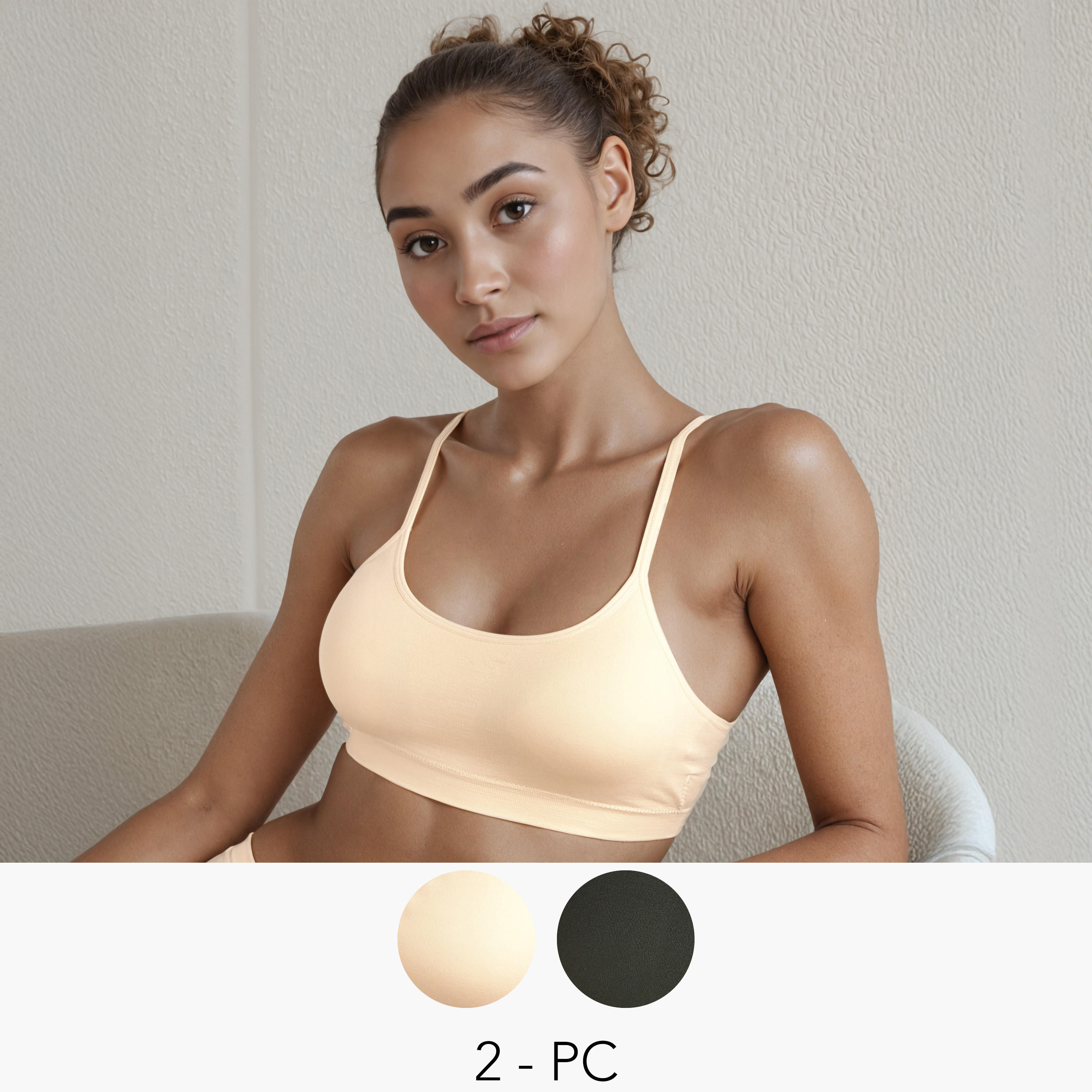 Set of 2 - Seamless Bra-women-clothing-lingerie-bras-image-1