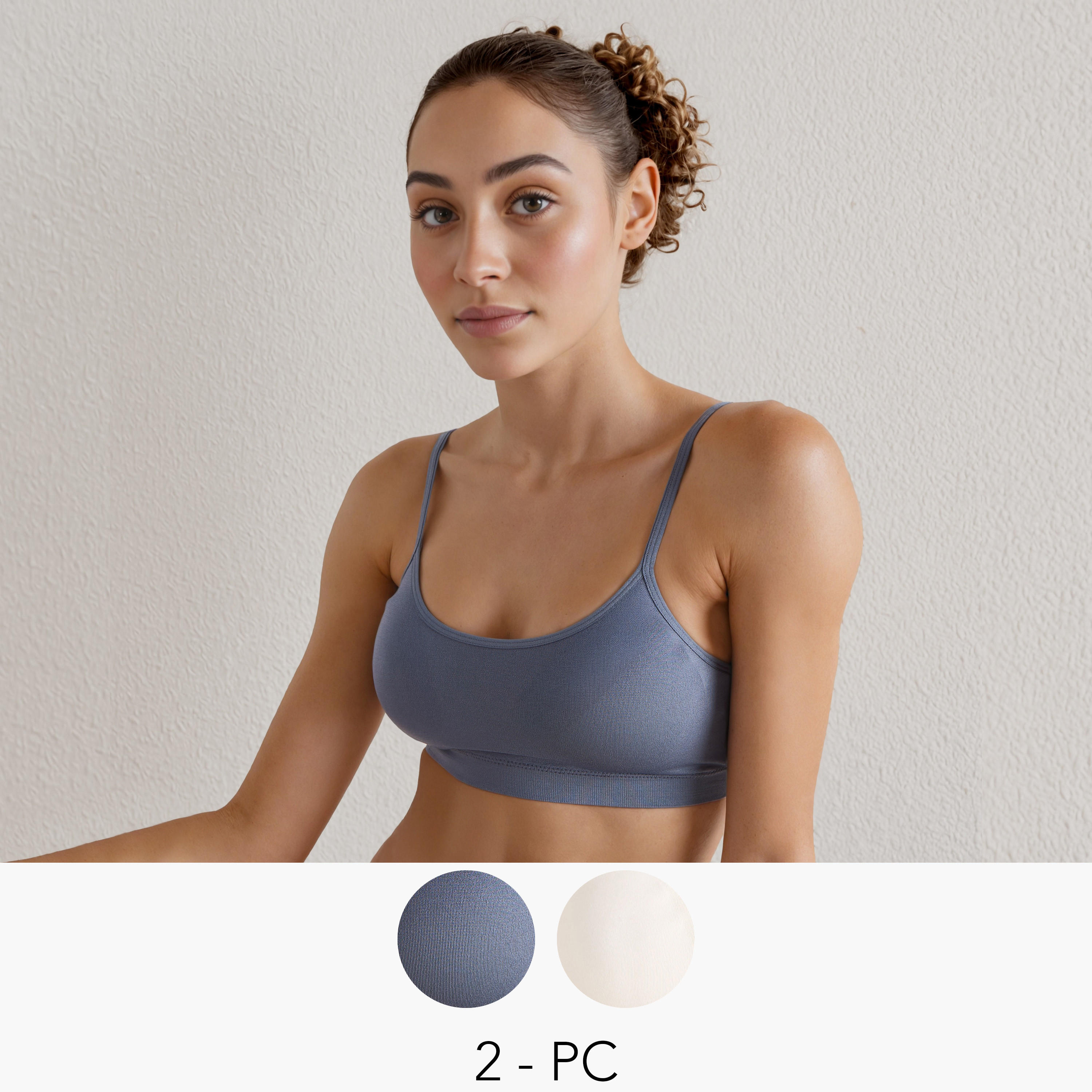 Set of 2 - Seamless Bra-women-clothing-lingerie-bras-image-1