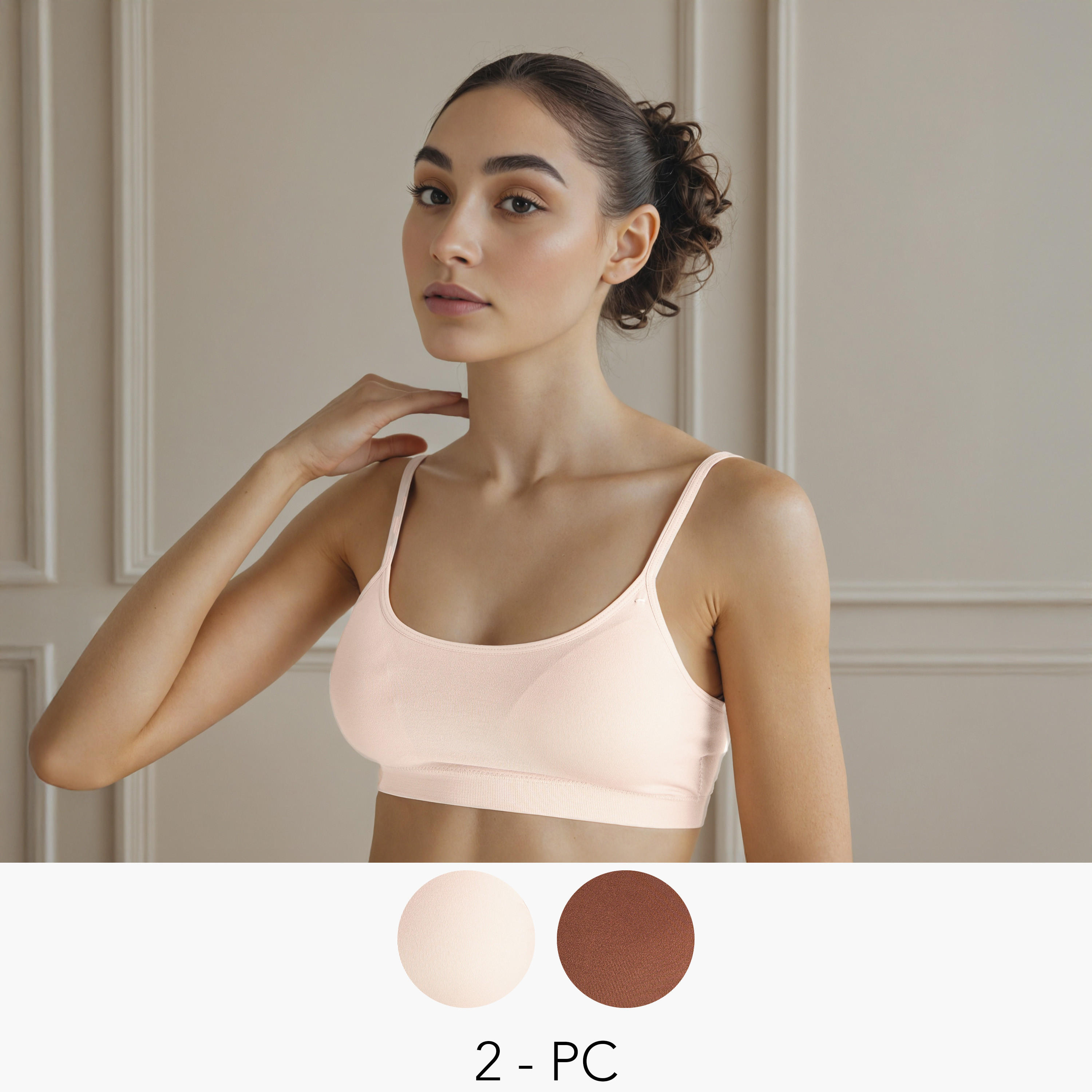 Set of 2 - Seamless Bra-women-clothing-lingerie-bras-image-1