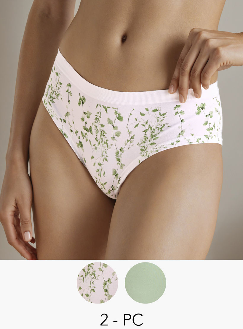 Set of 2 - Assorted Briefs-women-clothing-lingerie-panties-image-1