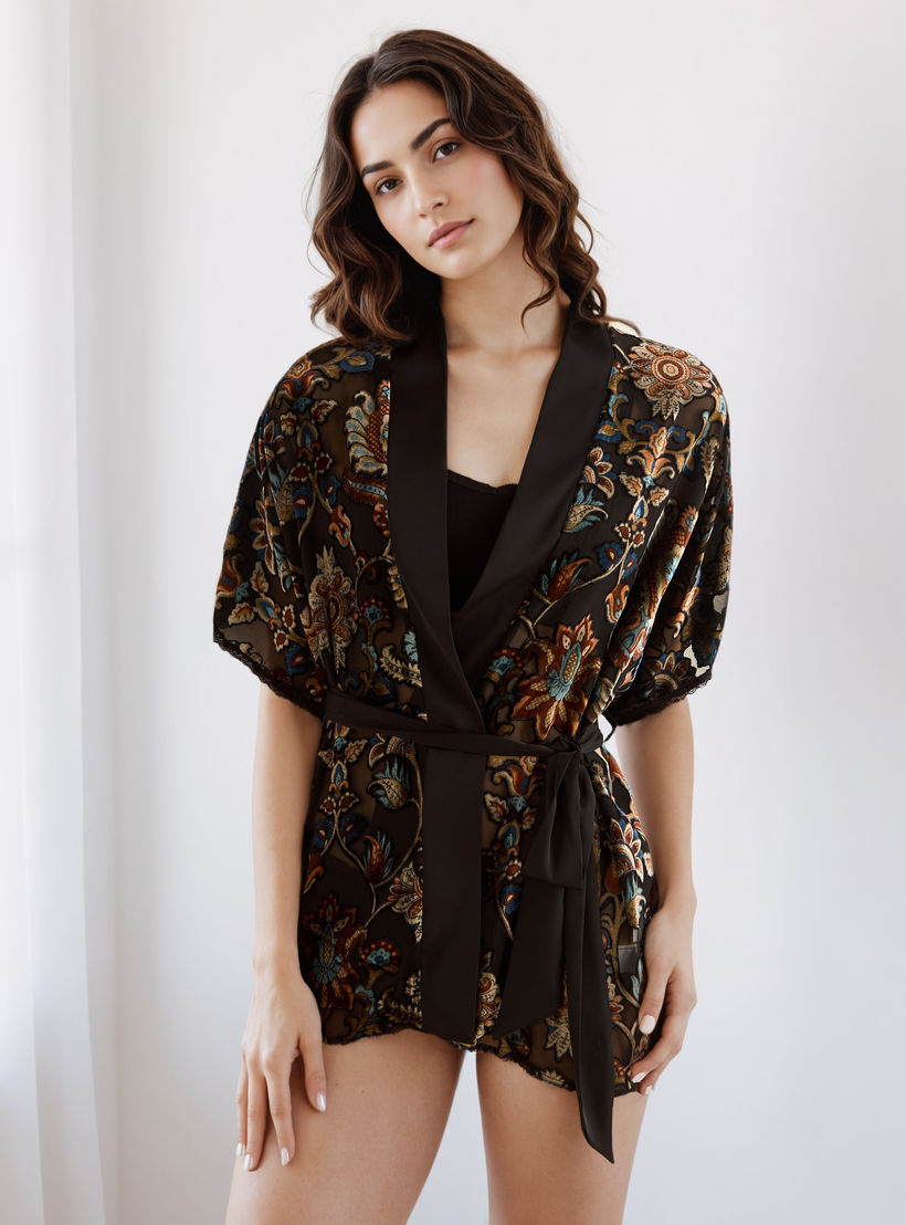 روب متوسط الطول بحزام-women-clothing-nightwear-robes-image-2