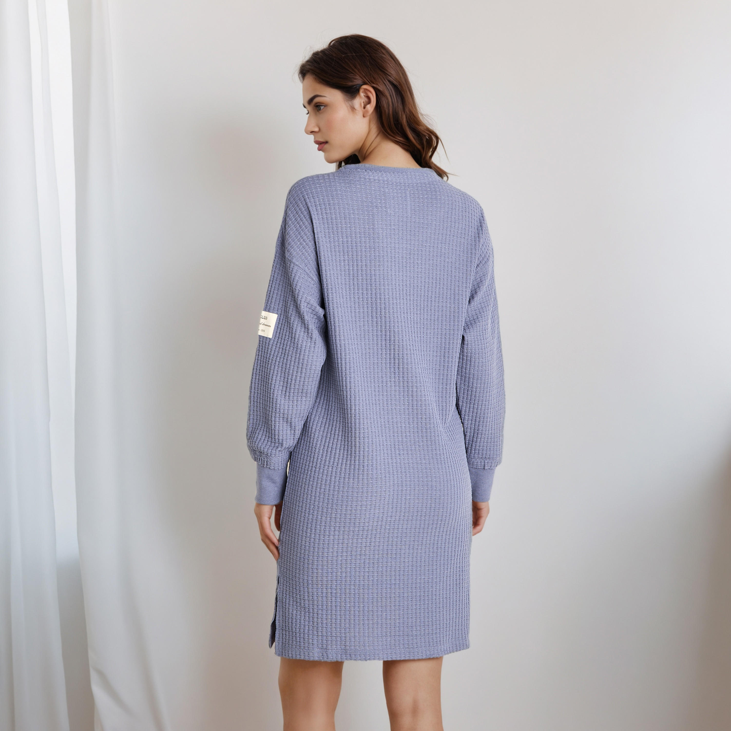 فستان نوم برقبة V-women-clothing-nightwear-nighties-image-4