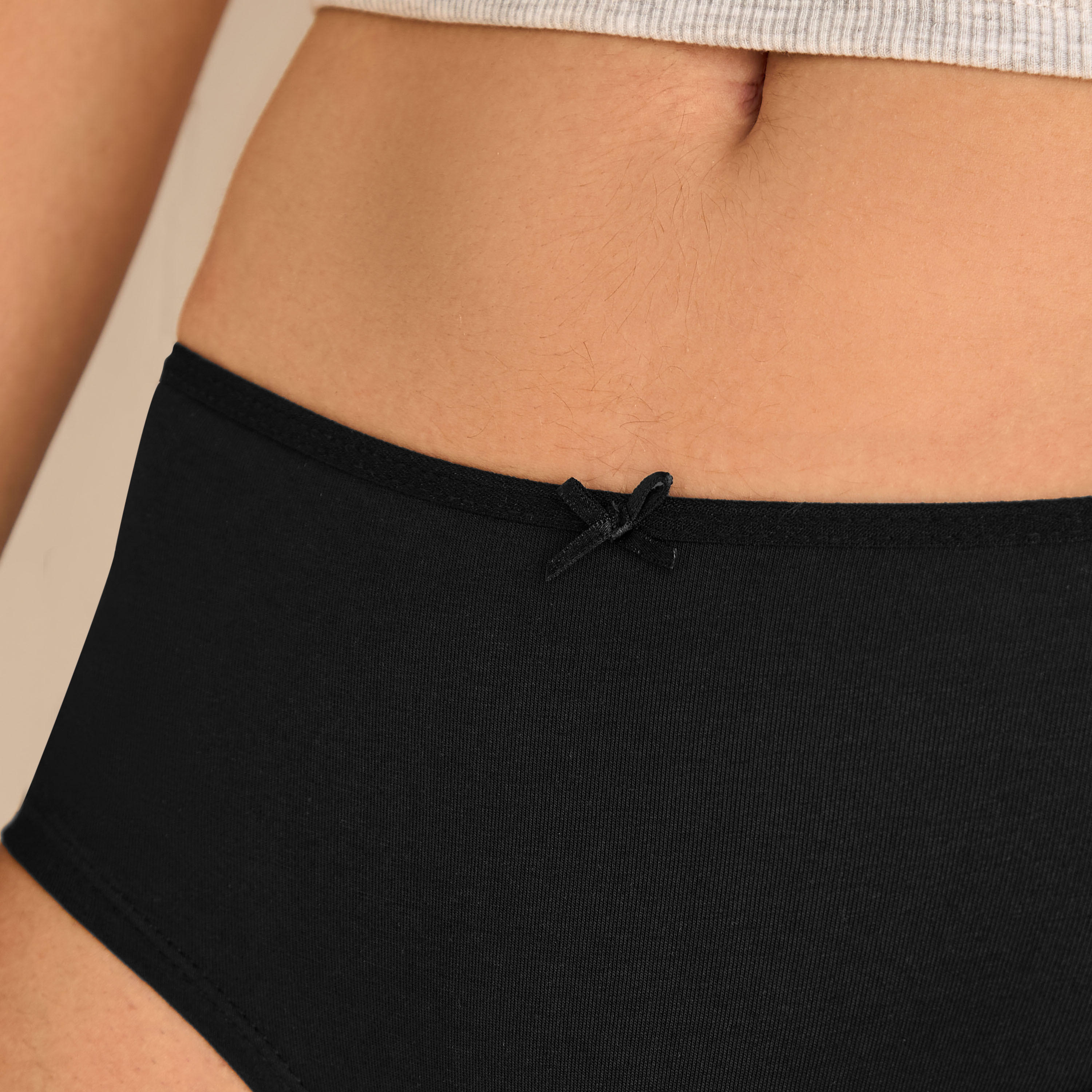 Hipster Panty with Bow Accent - Pack of 5-women-clothing-lingerie-panties-image-9