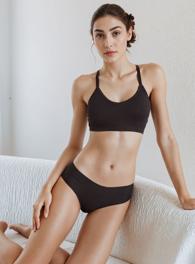 Briefs Polyamide Blend with Elasticated Waistband-women-clothing-lingerie-panties-image-4