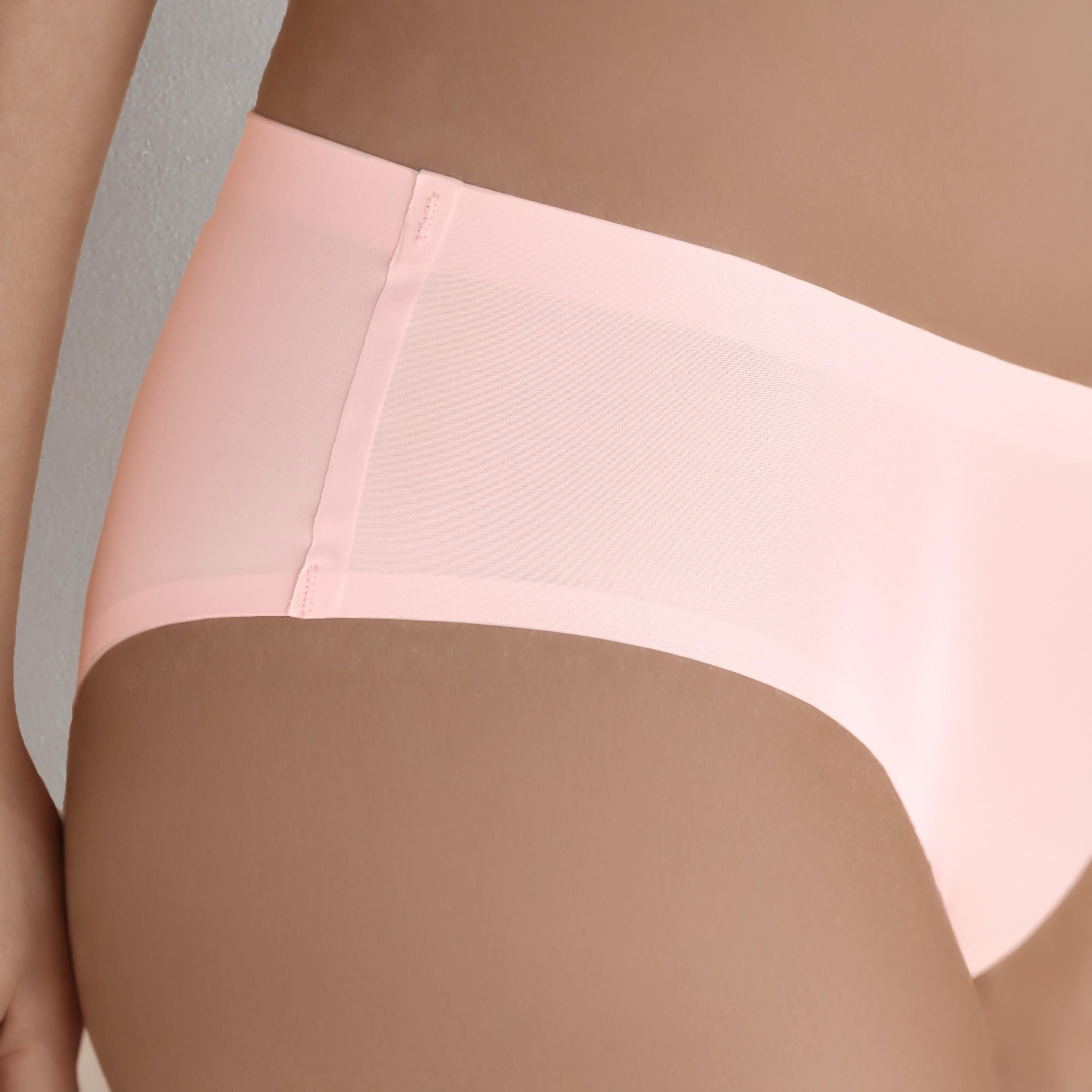 سروال داخلي سادة بخصر مطاطي-women-clothing-lingerie-panties-image-2