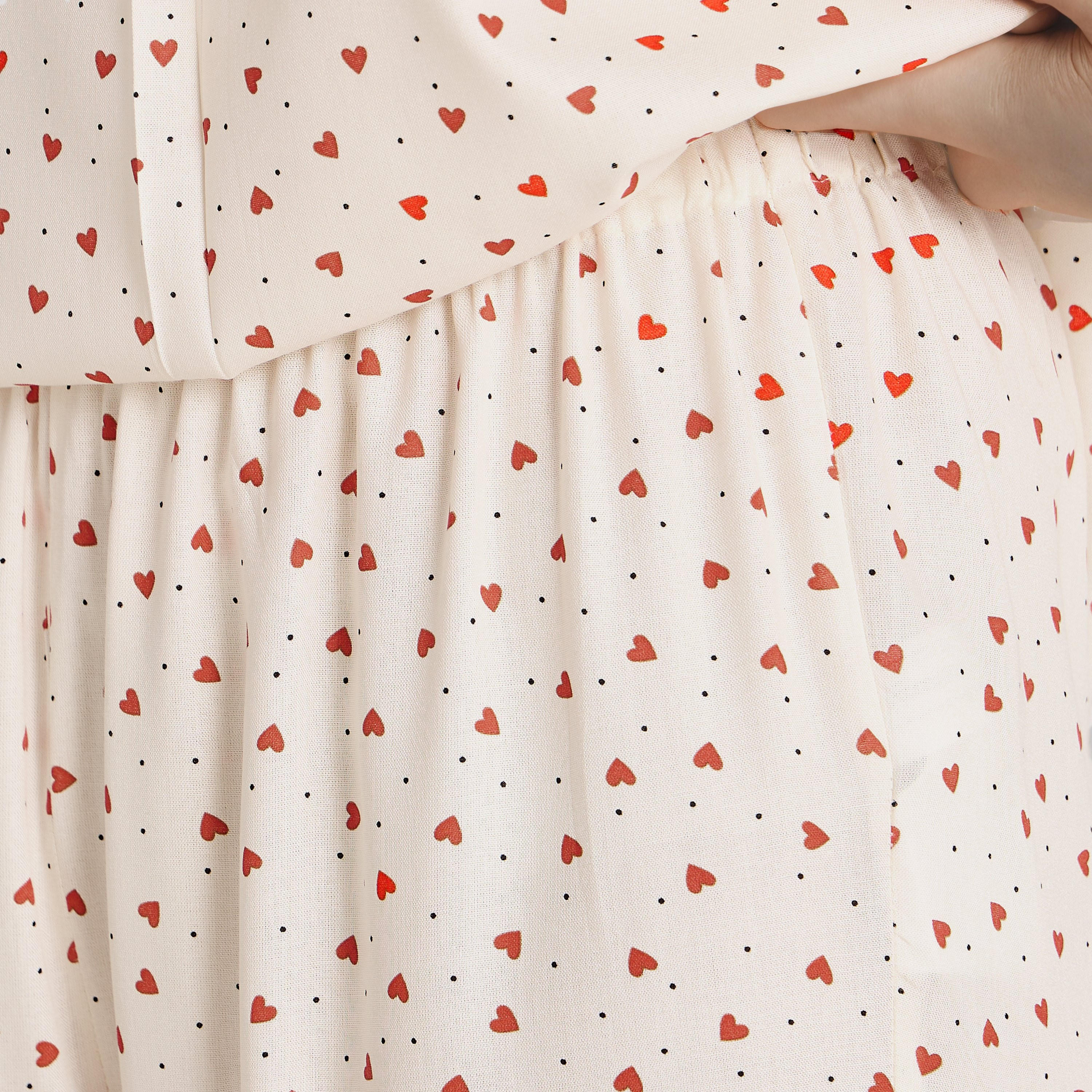 طقم قميص وبنطلون بيجاما فيسكوز-women-clothing-nightwear-pyjamas-longsets-image-5