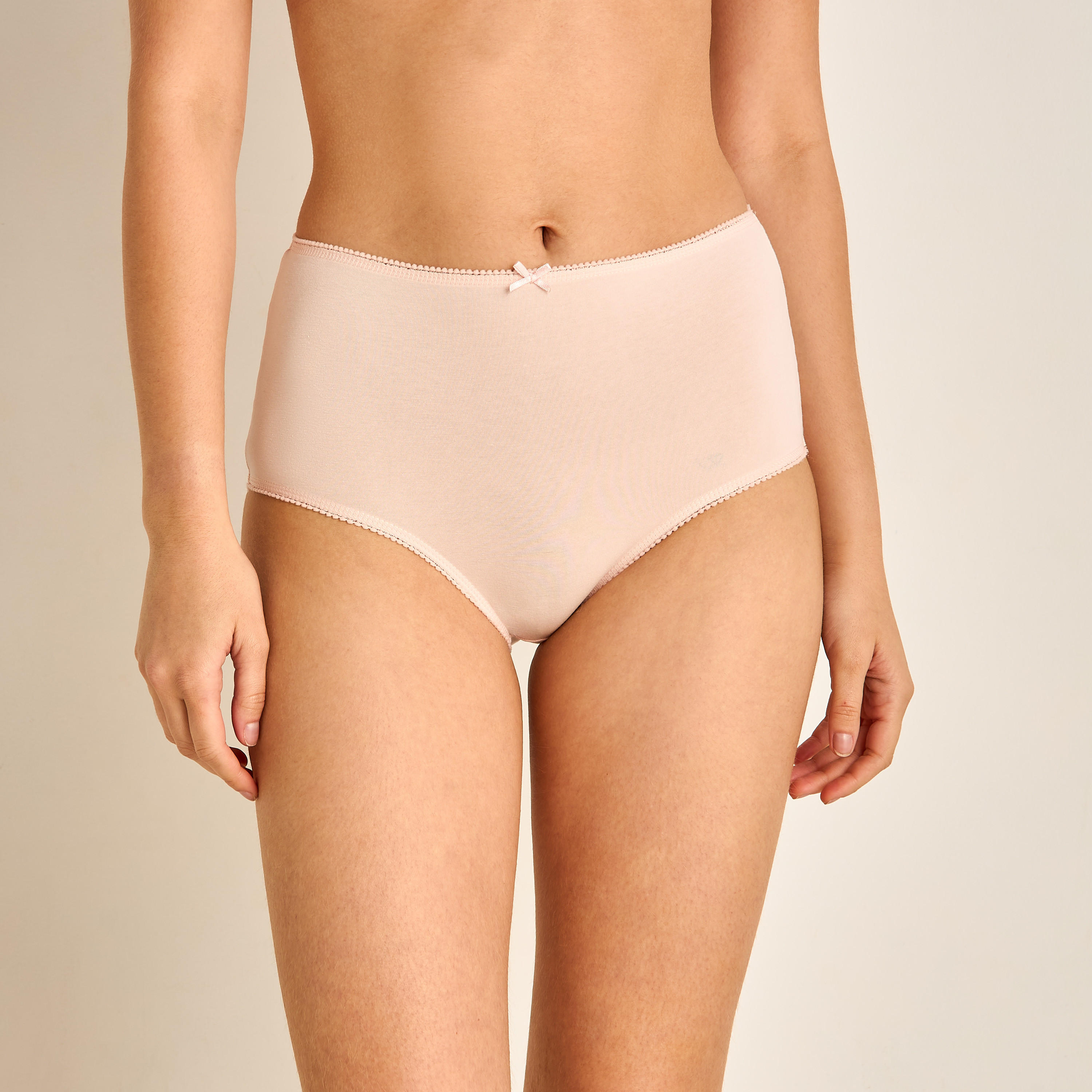 Set of 5 - Full Briefs High Waist-women-clothing-lingerie-panties-image-5