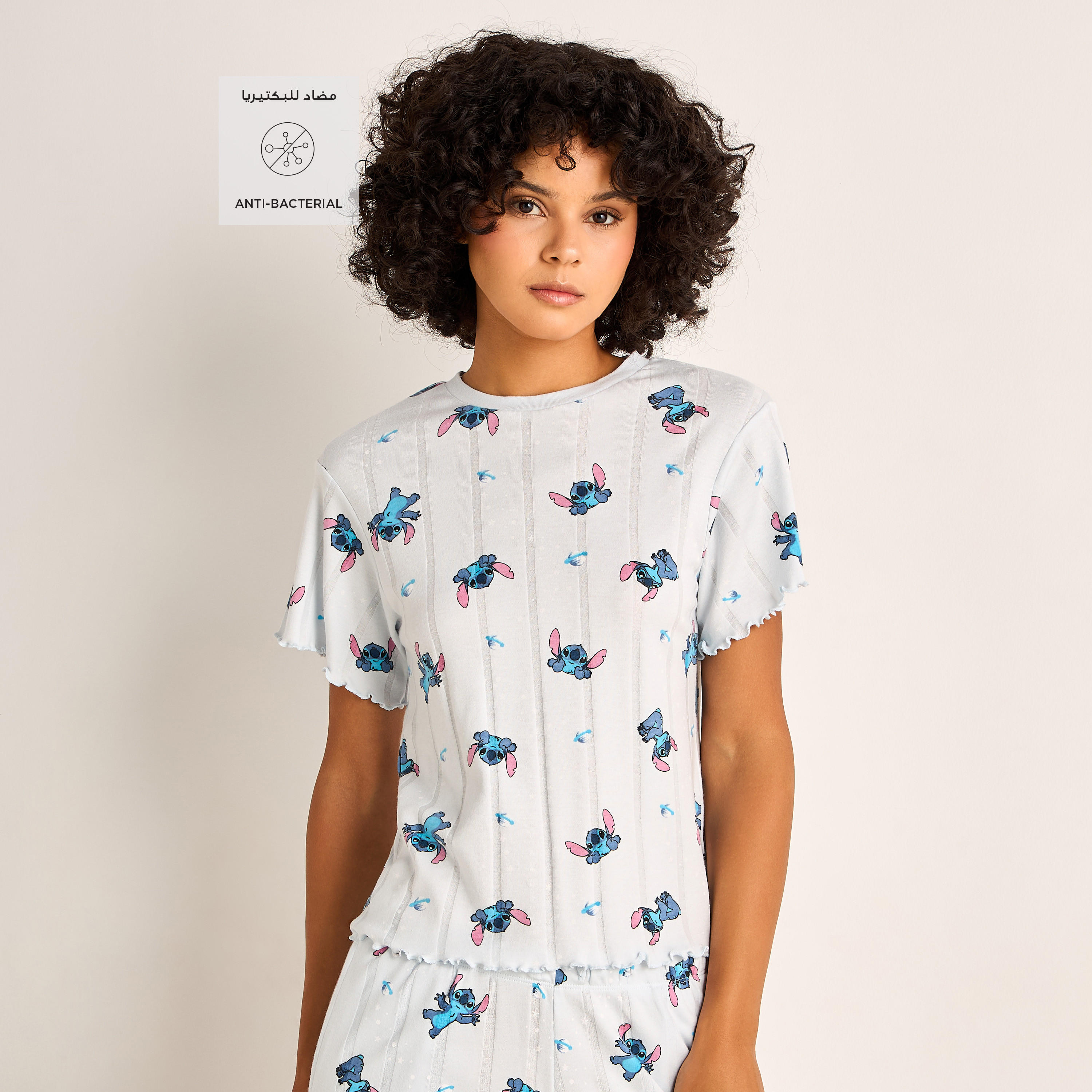 Pyjama Set Top & Trousers-women-clothing-nightwear-pyjamas-longsets-image-2