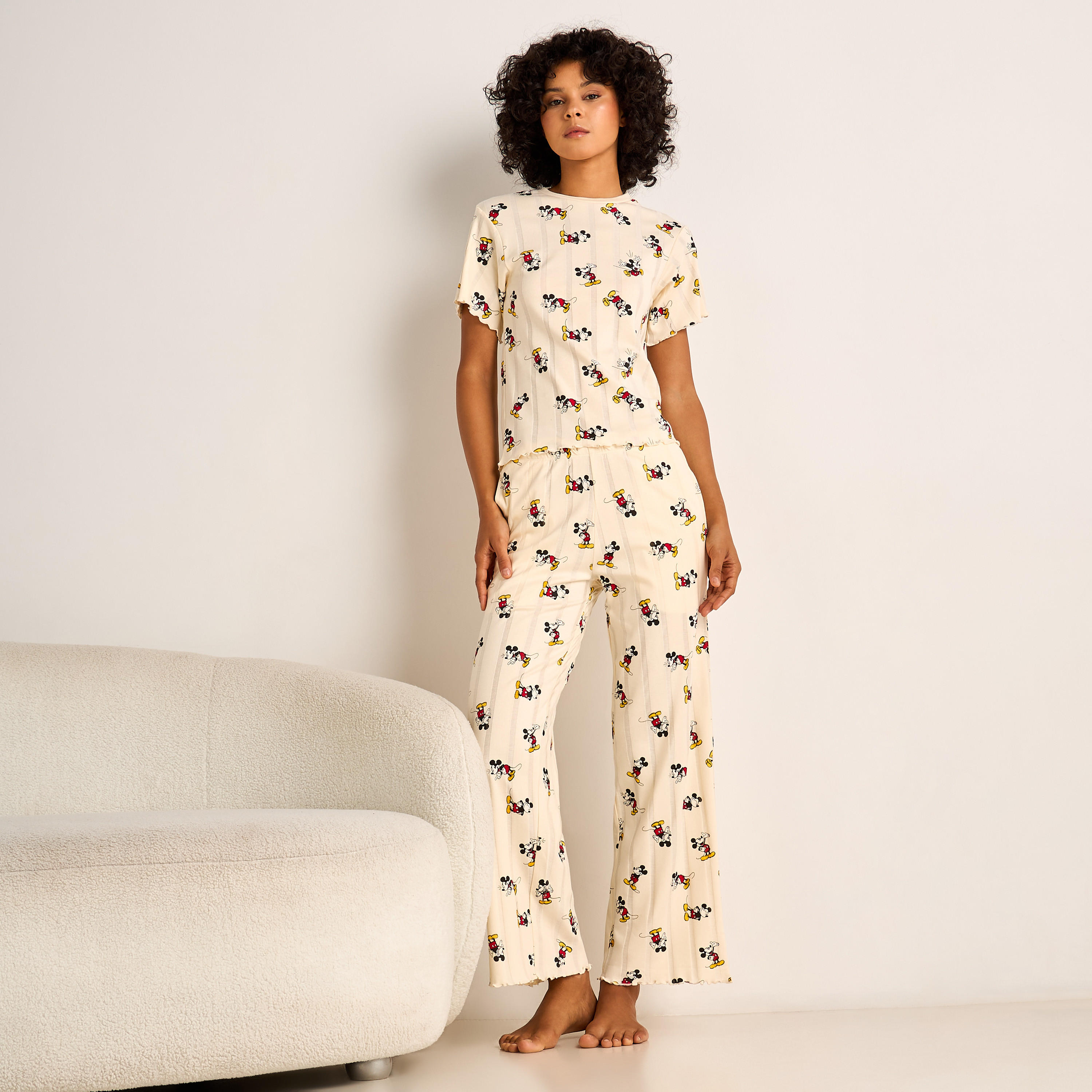 طقم بيجامة بلوزة وبنطلون-women-clothing-nightwear-pyjamas-longsets-image-6