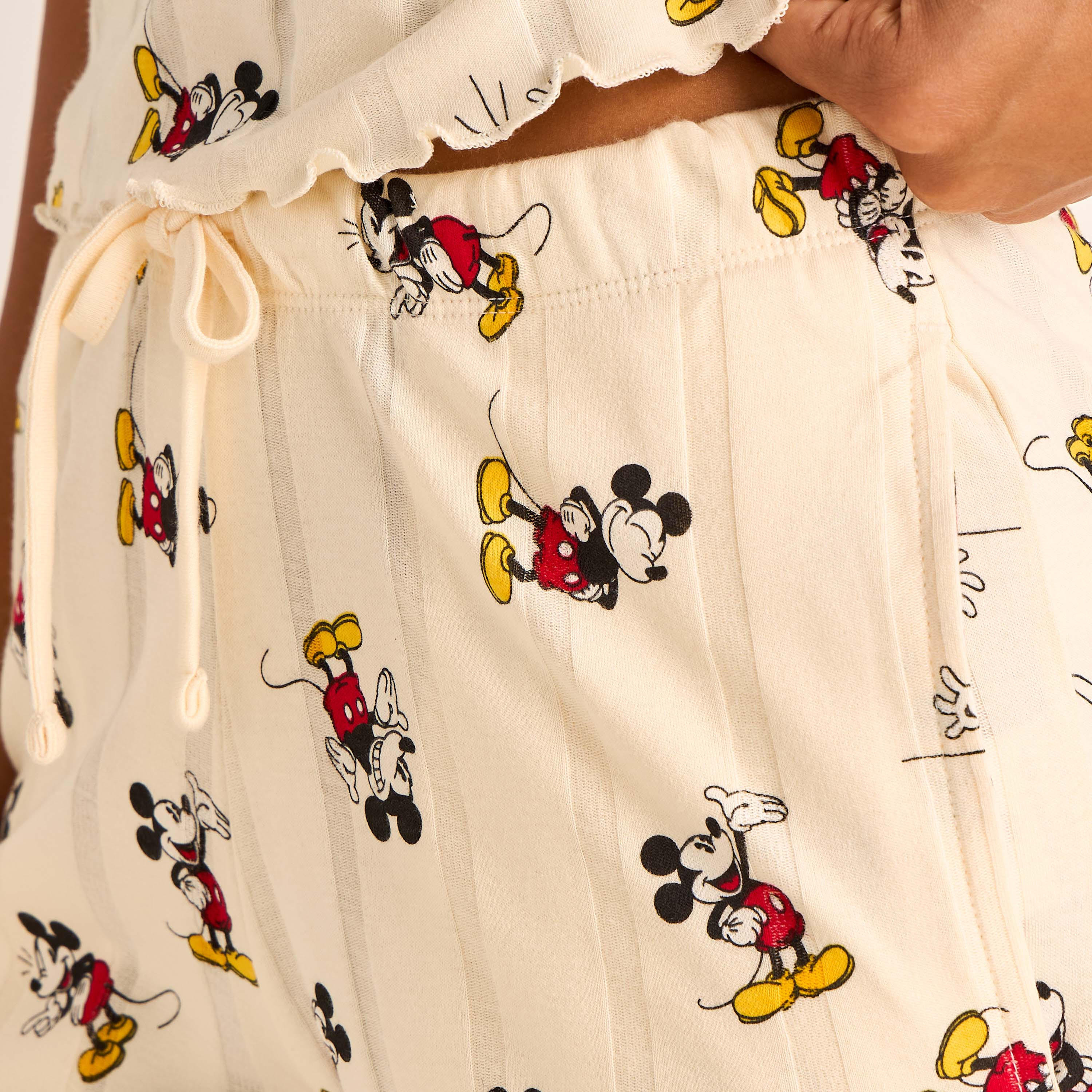 طقم بيجامة بلوزة وبنطلون-women-clothing-nightwear-pyjamas-longsets-image-2