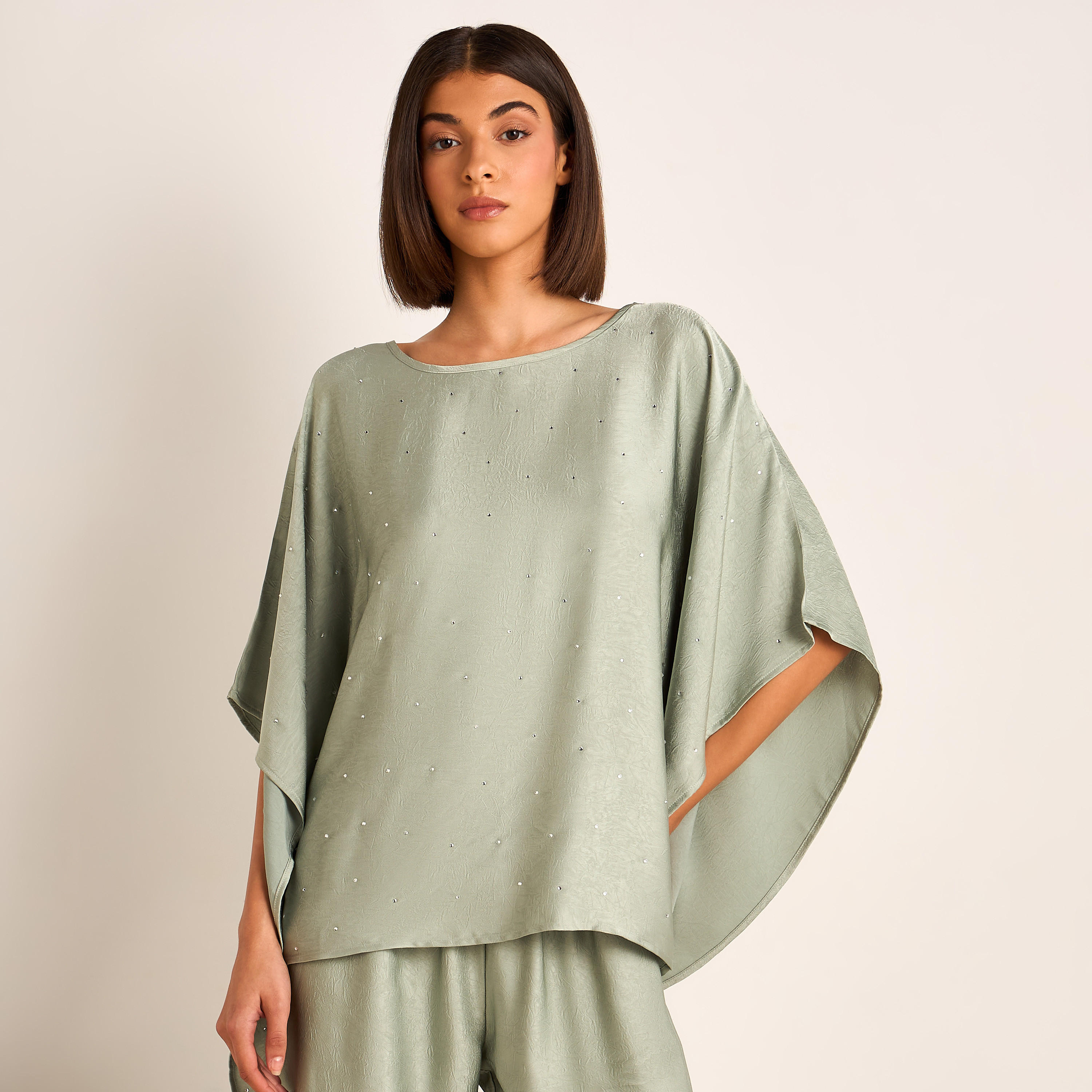 طقم بيجاما بنطلون وبلوزة قفطان-women-clothing-nightwear-pyjamas-longsets-image-2