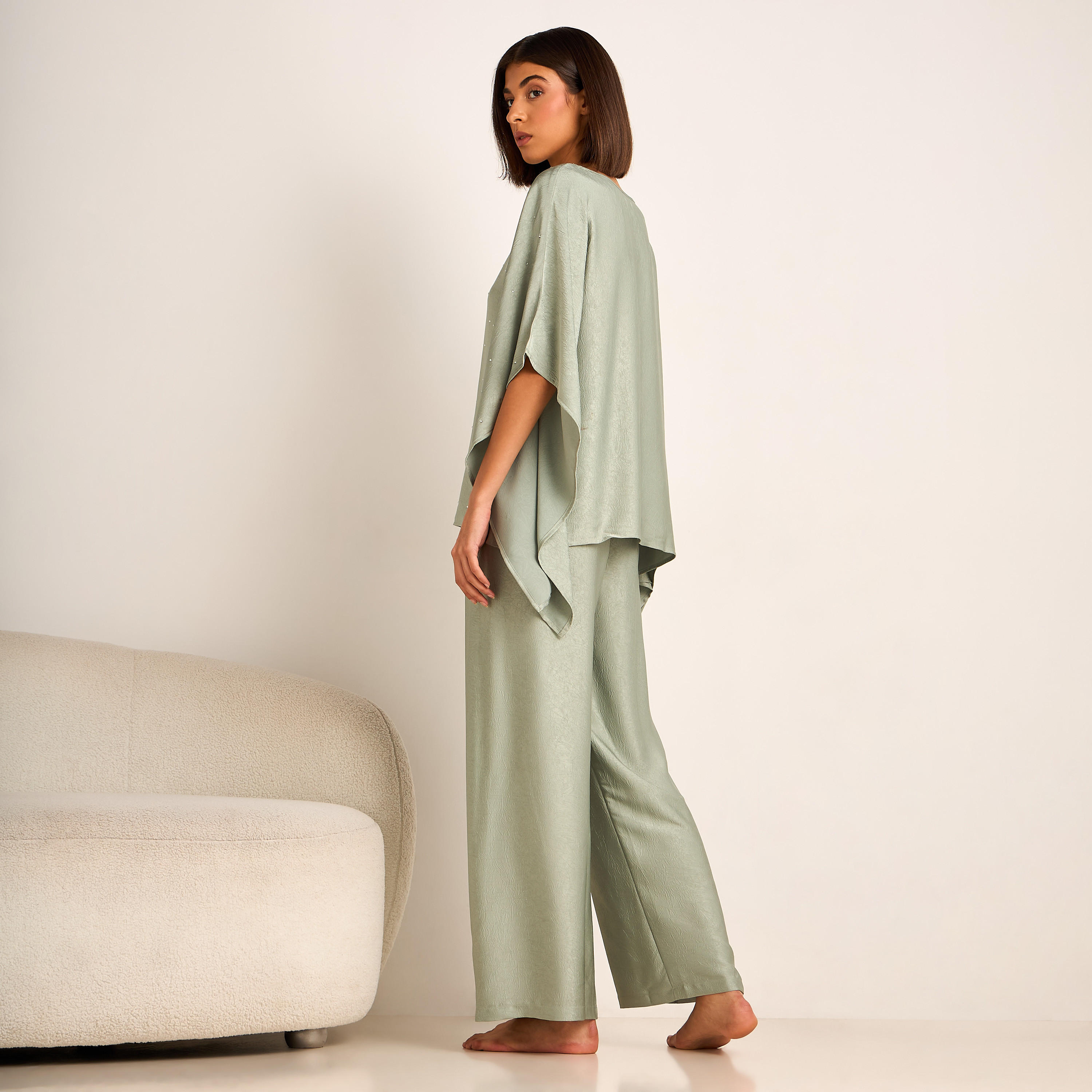 طقم بيجاما بنطلون وبلوزة قفطان-women-clothing-nightwear-pyjamas-longsets-image-3