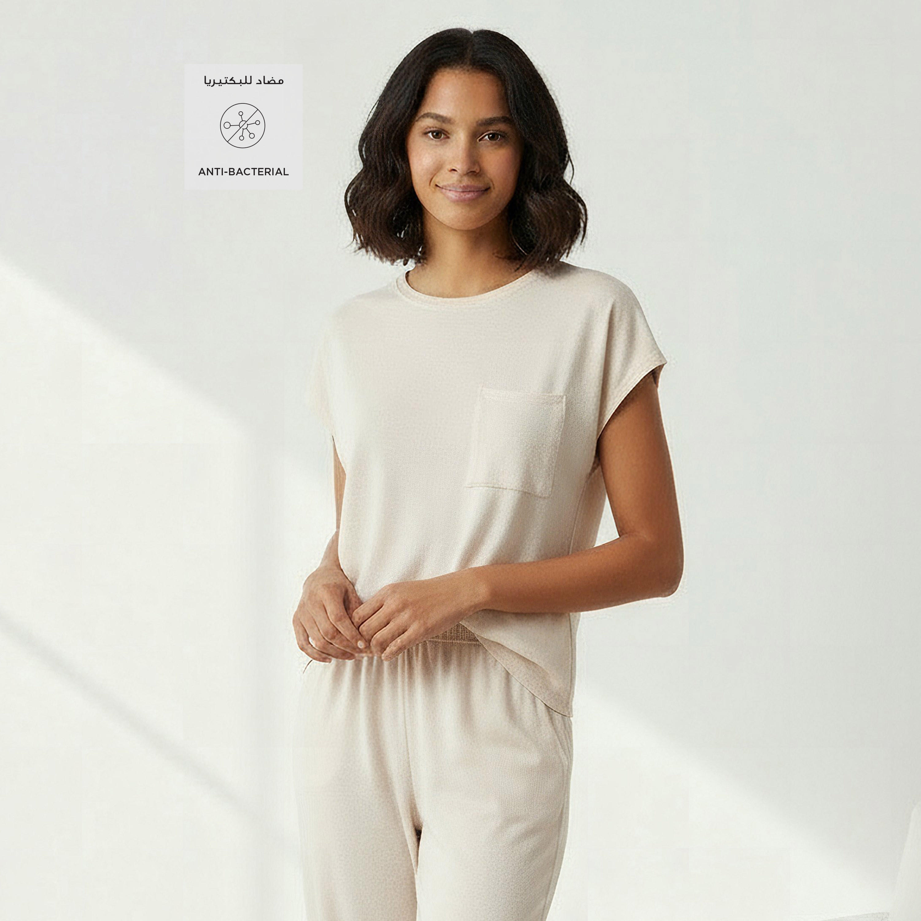 Pyjama Set Top & Trousers-women-clothing-nightwear-pyjamas-longsets-image-2