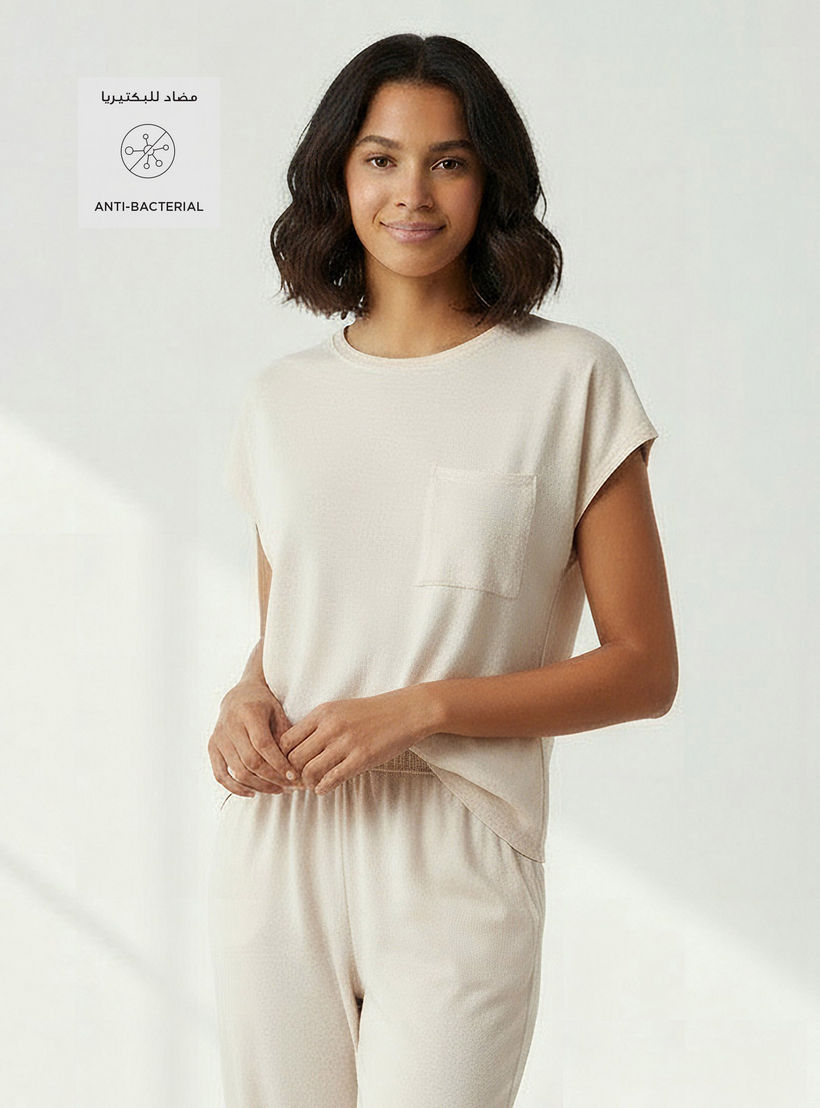 Pyjama Set Top & Trousers-women-clothing-nightwear-pyjamas-longsets-image-2