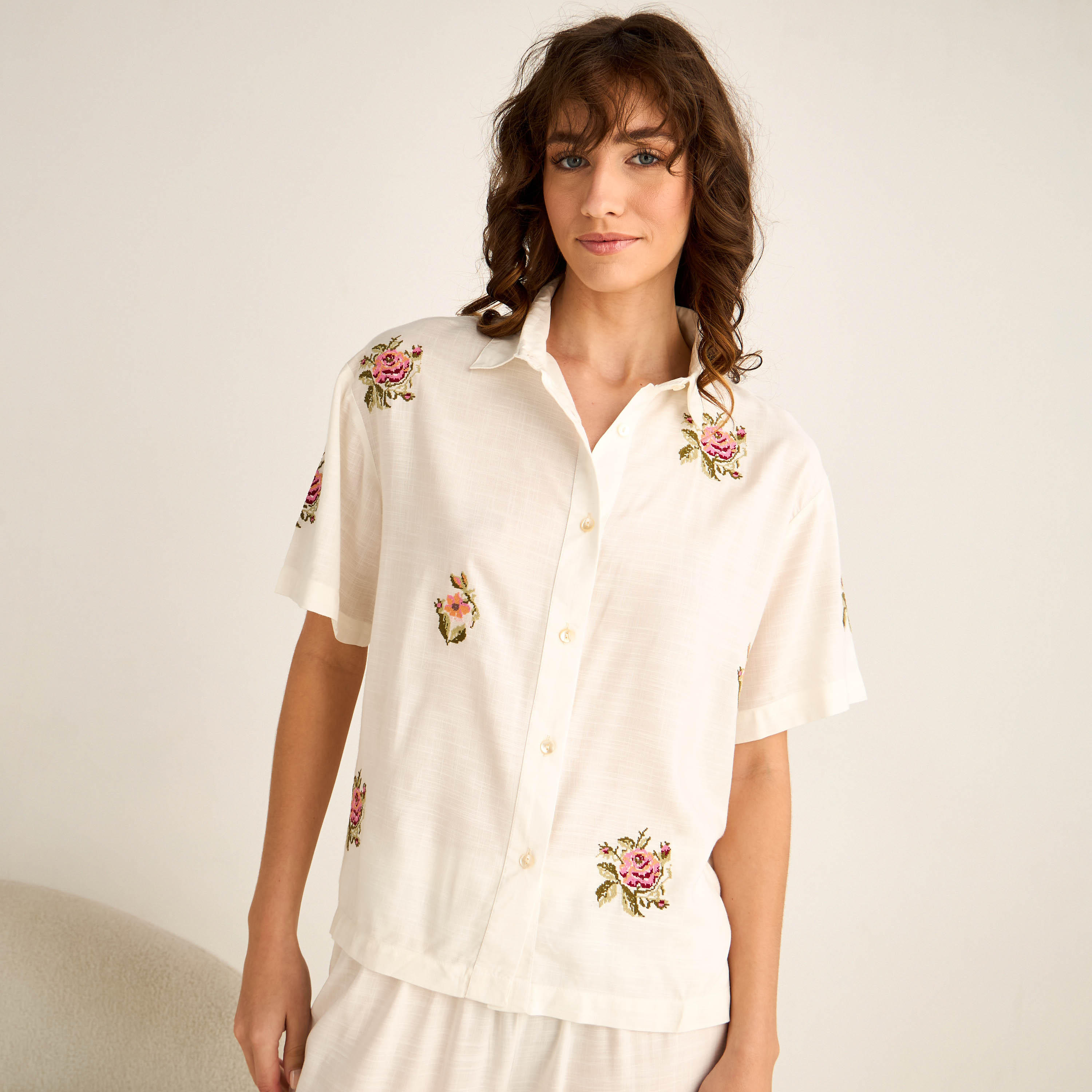 Pyjama Set Shirt and Pants-women-clothing-nightwear-pyjamas-longsets-image-2