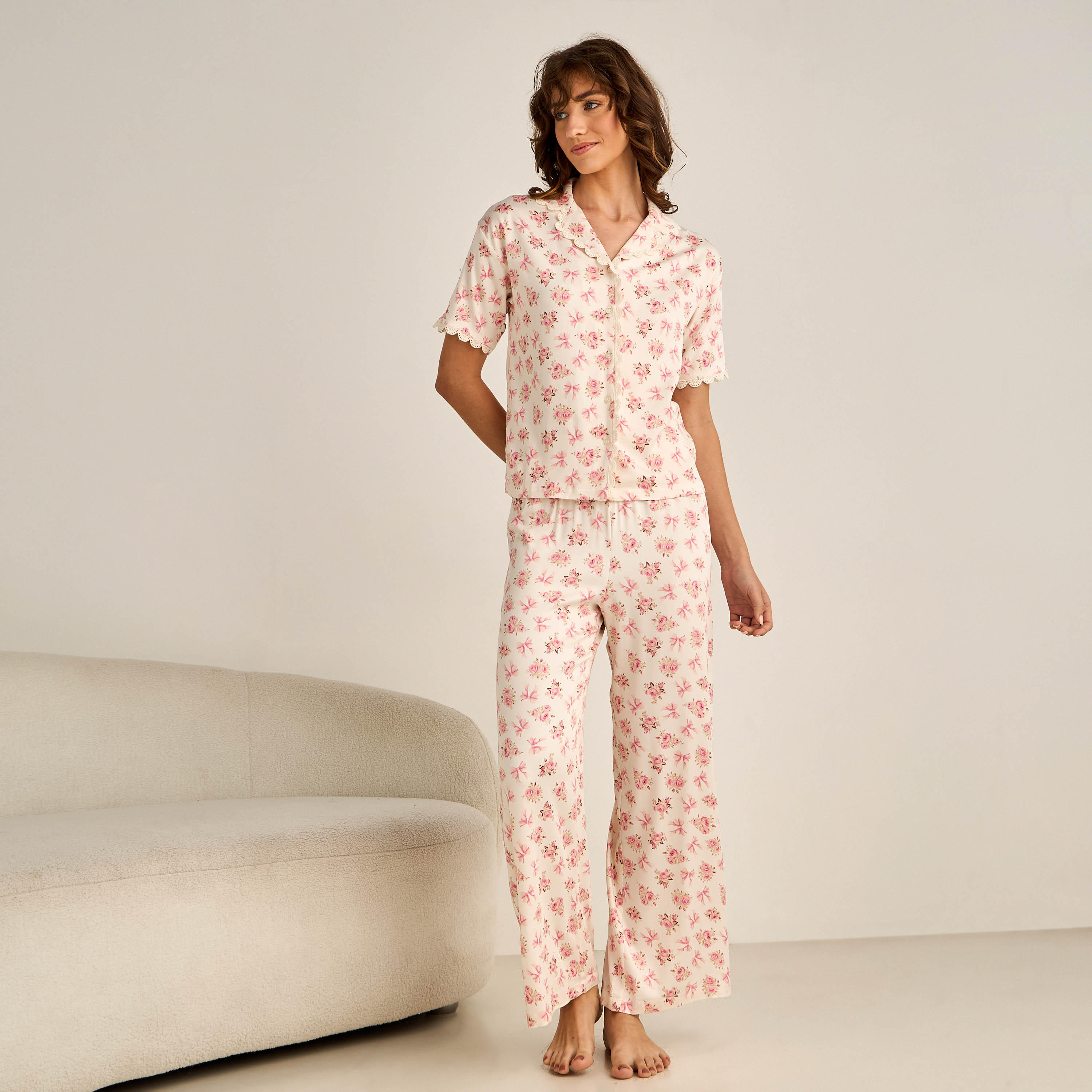 Pyjama Set Top and Pants-women-clothing-nightwear-pyjamas-longsets-image-1