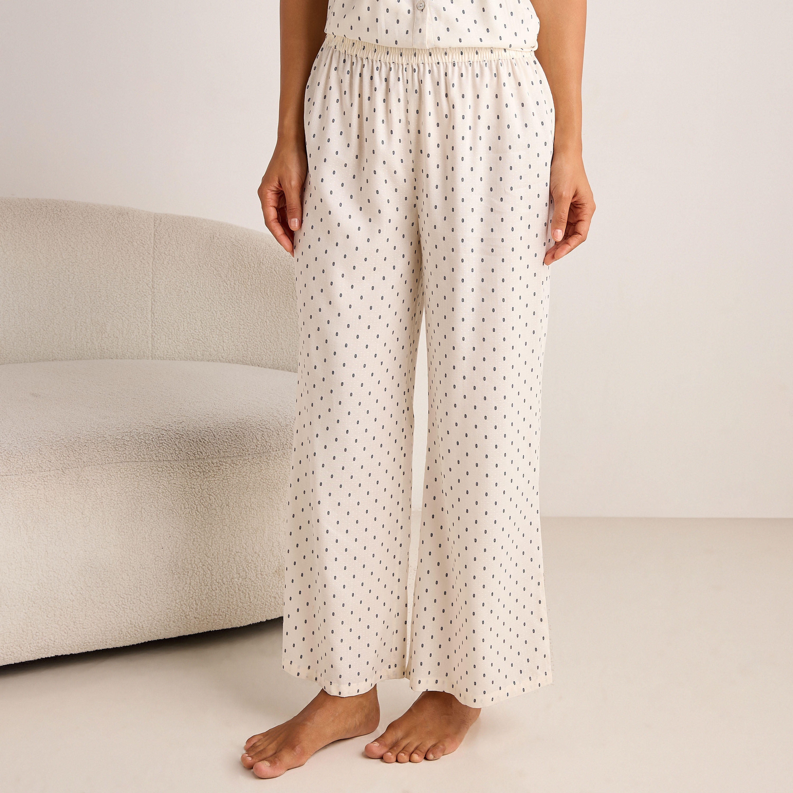 Pyjama Set Button-Down Top & Trousers-women-clothing-nightwear-pyjamas-longsets-image-3
