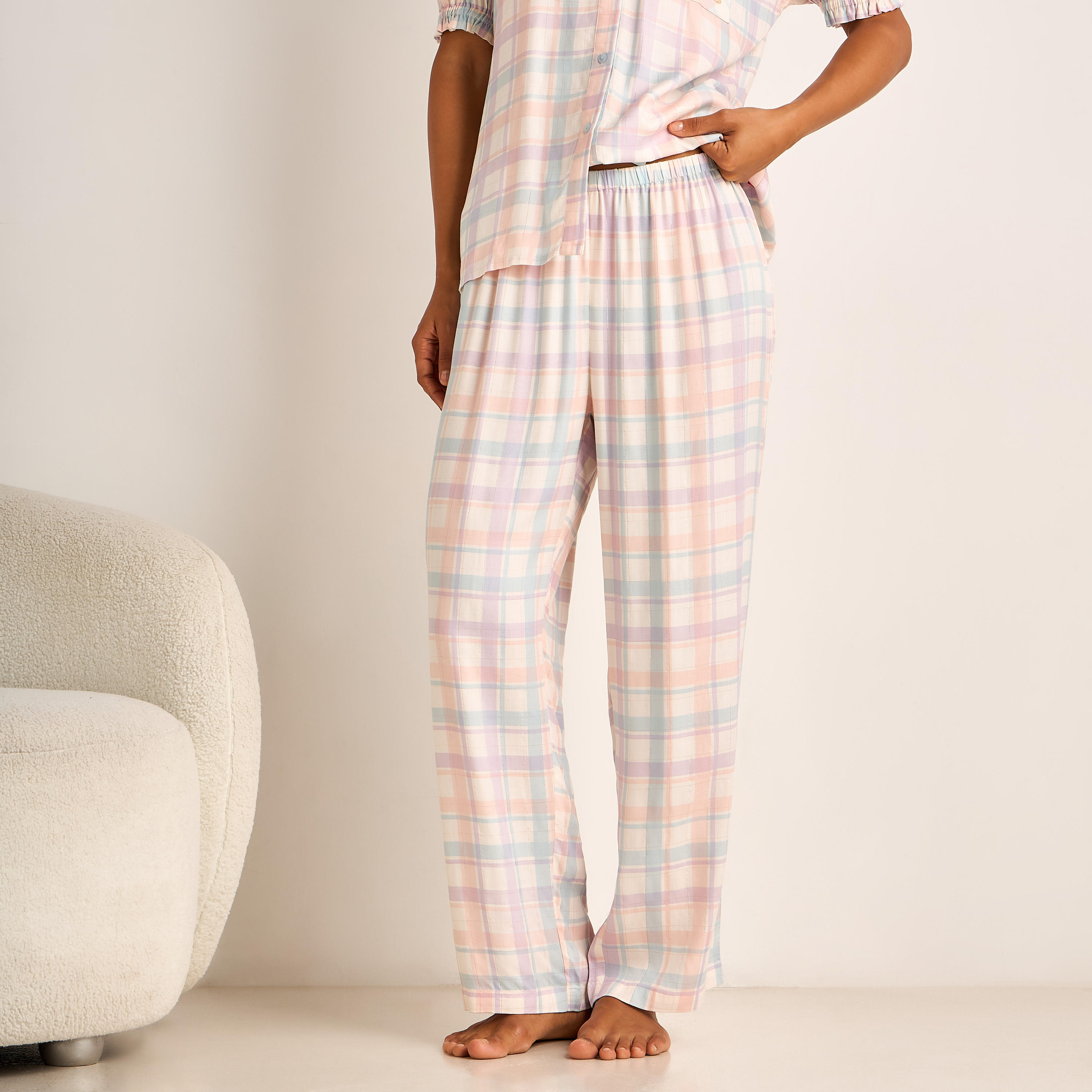 Pyjama Set Shirt & Trousers-women-clothing-nightwear-pyjamas-longsets-image-3