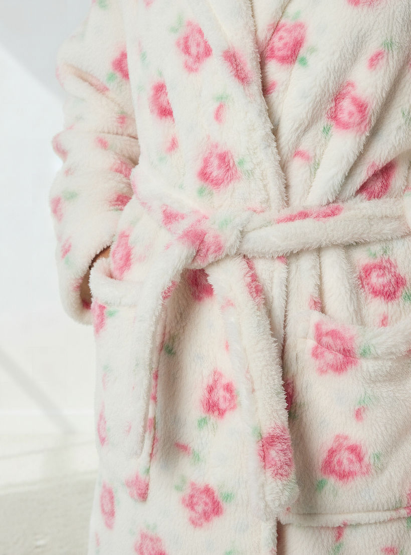 روب بحزام وطبعات زهرية-women-clothing-nightwear-robes-image-4