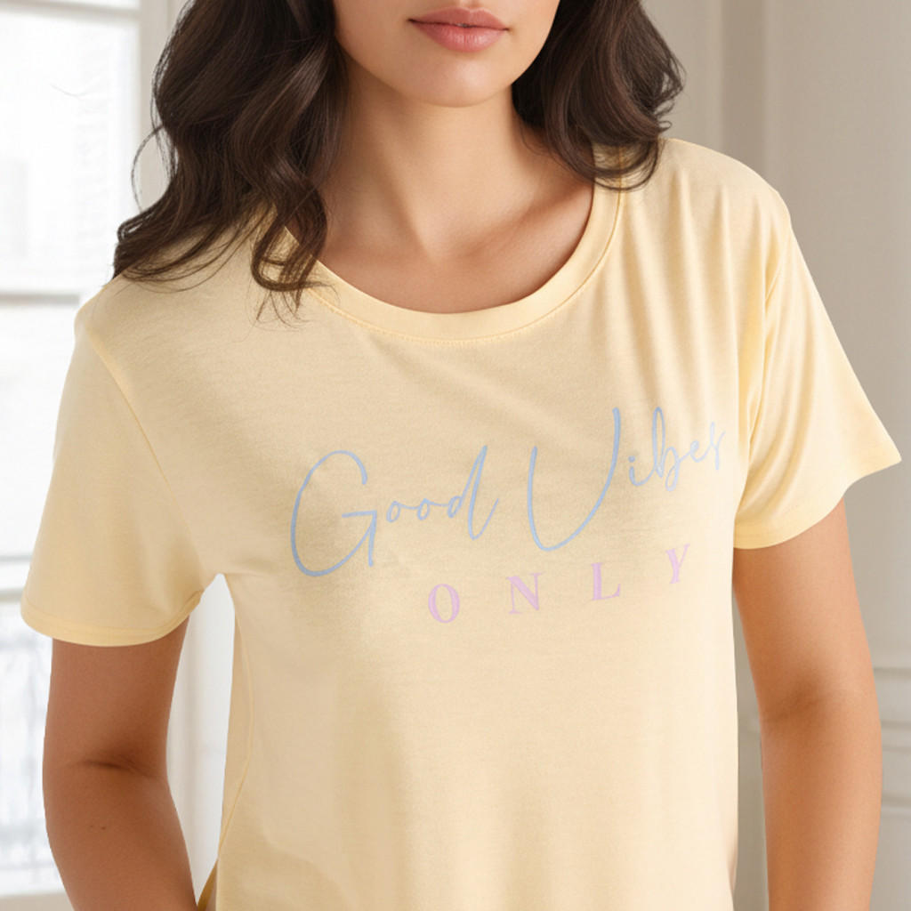 طقم بيجاما بنطلون وتيشيرت فيسكوز-women-clothing-nightwear-pyjamas-longsets-image-5