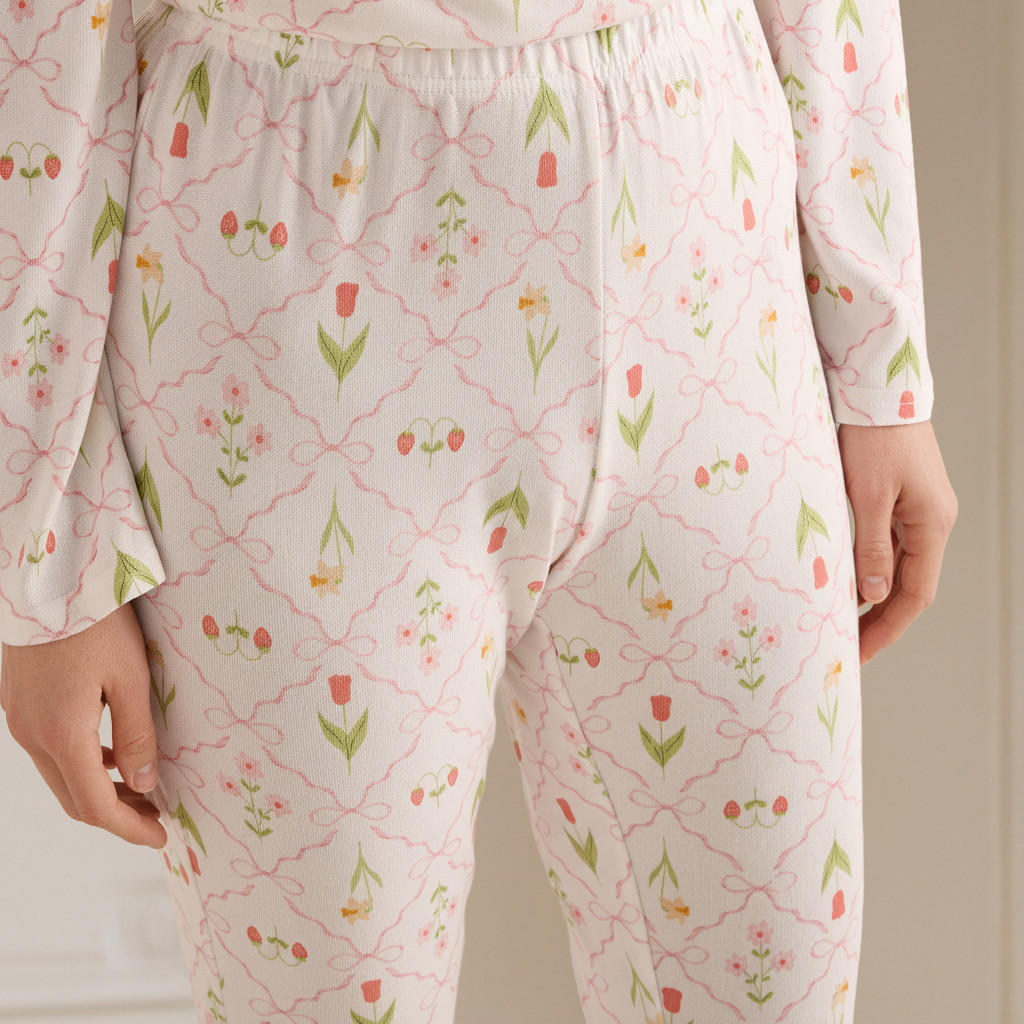 Pyjama Set T-shirt & Trousers-women-clothing-nightwear-pyjamas-longsets-image-6