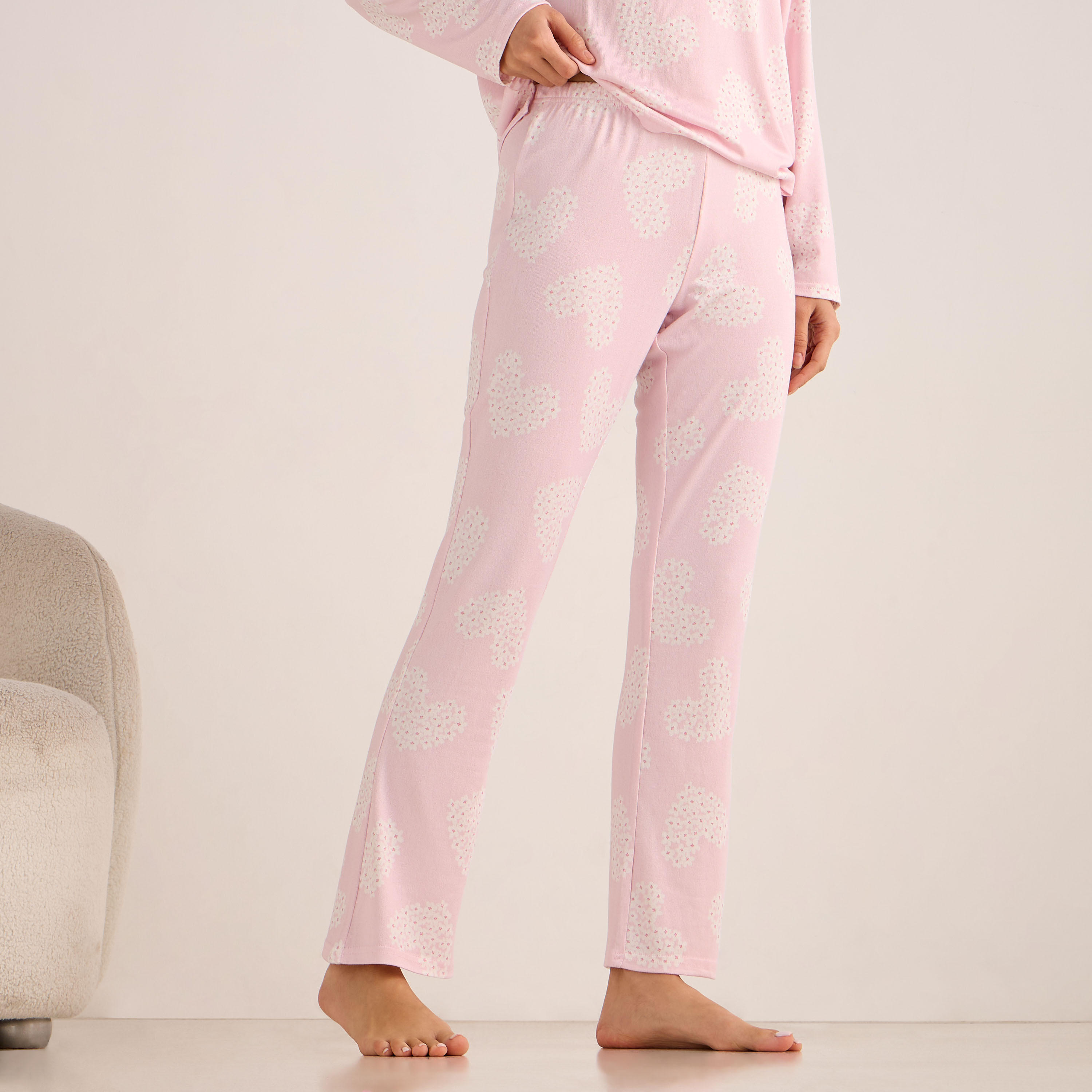 Pyjama Set T-shirt & Trousers-women-clothing-nightwear-pyjamas-longsets-image-4