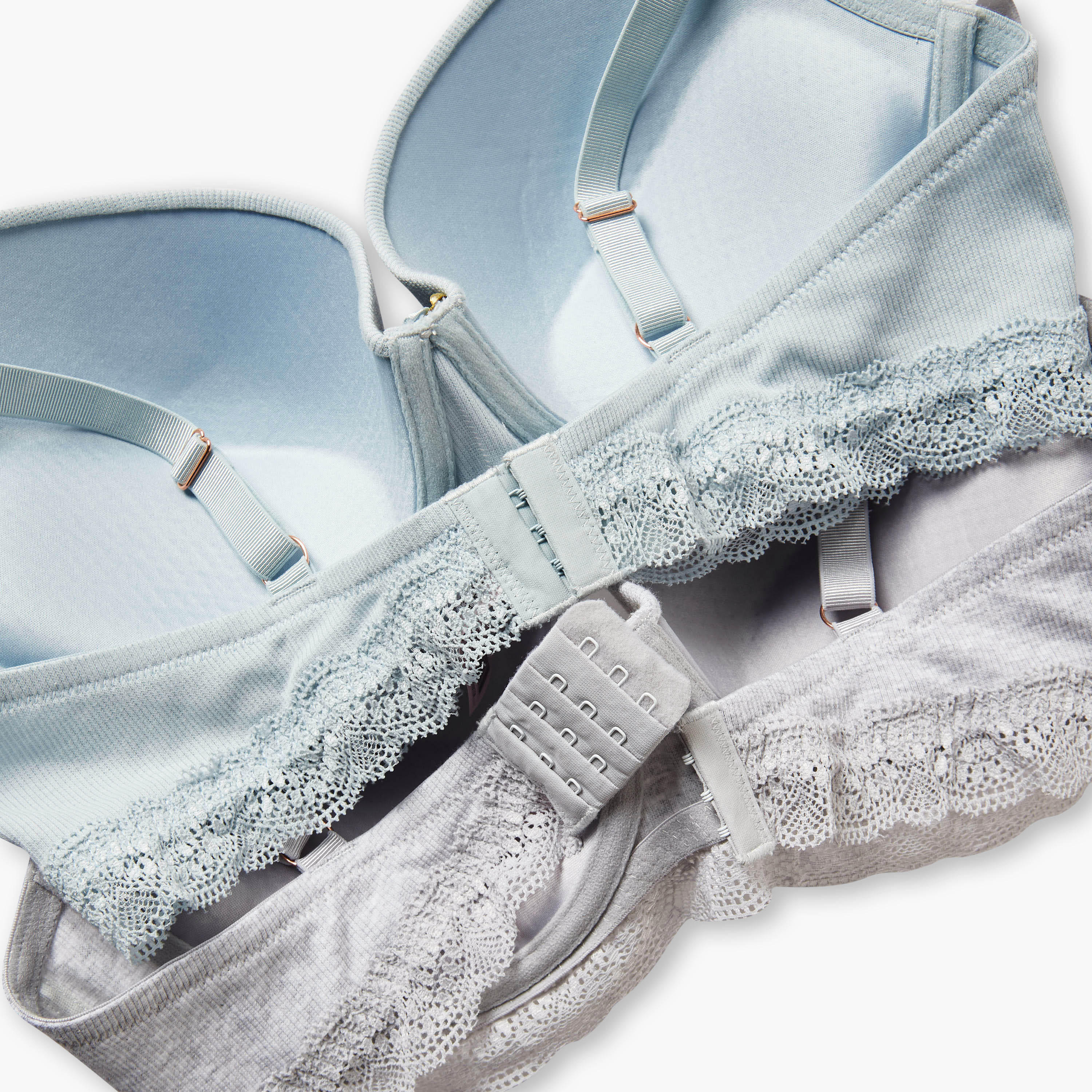 صدرية داعمة بقصة دانتيل قطعتين-women-clothing-lingerie-bras-image-1