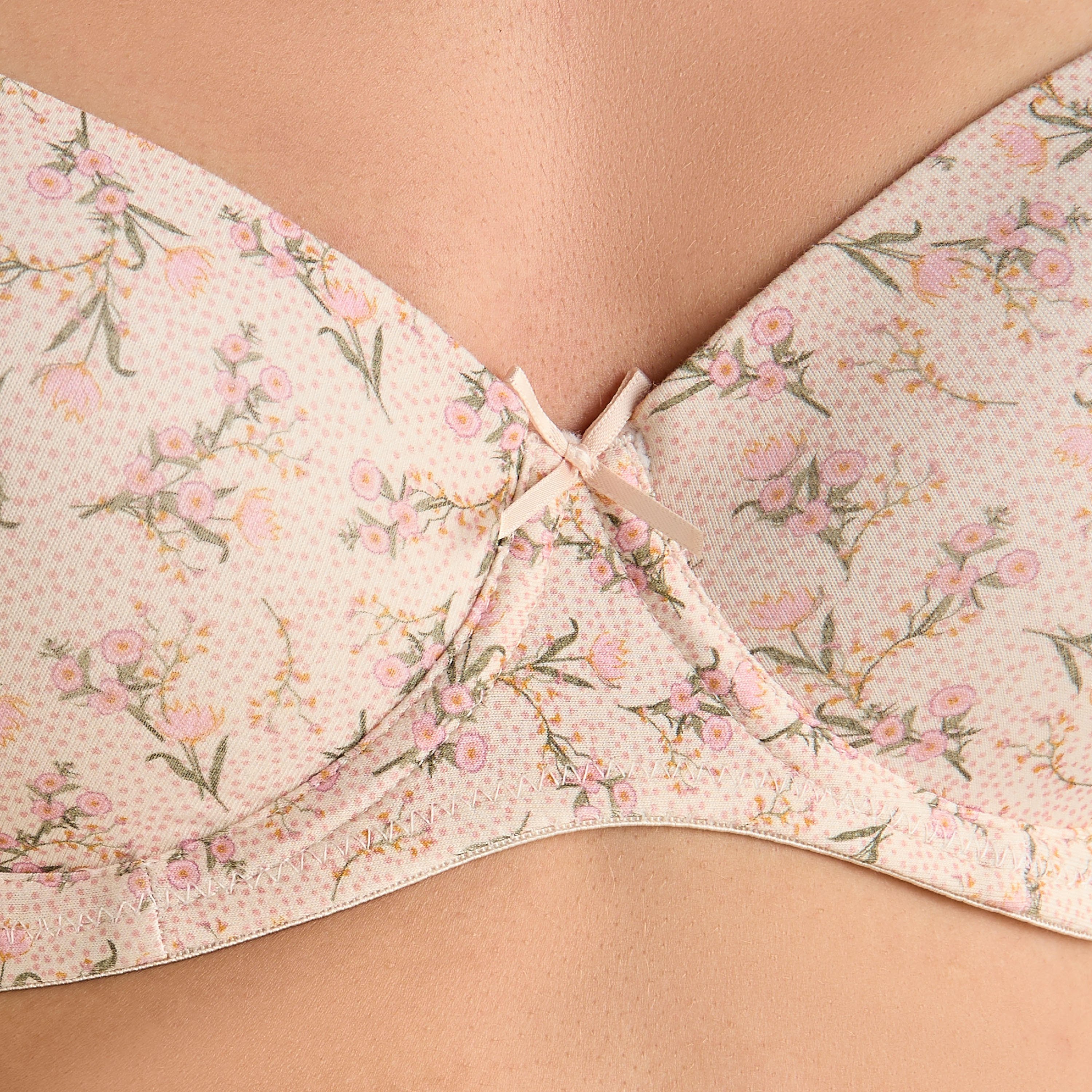 صدرية بالكونيت مبطنة بأسلاك وطبعات-women-clothing-lingerie-bras-image-3