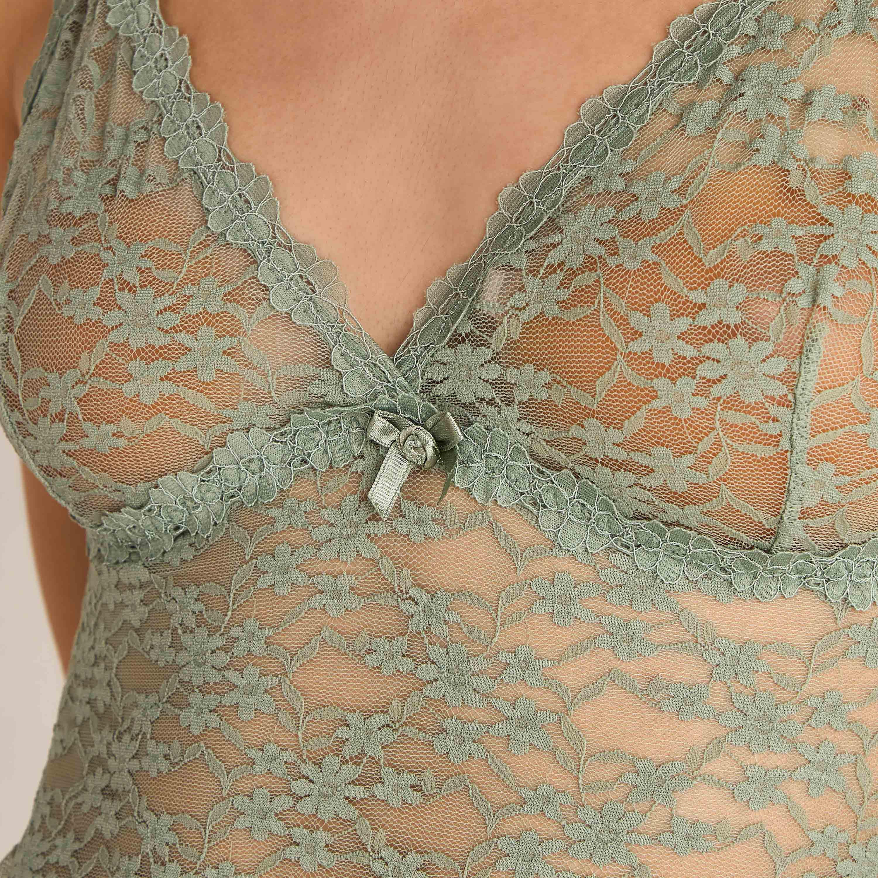 Slip Dress Sleeveless with Thongs-women-clothing-nightwear-nighties-image-5