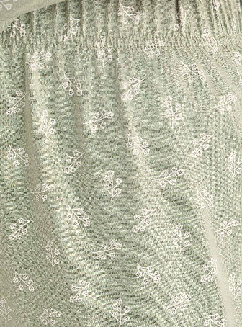 Pyjama Set T-shirt & Cotton Pants-women-clothing-nightwear-pyjamas-longsets-image-6
